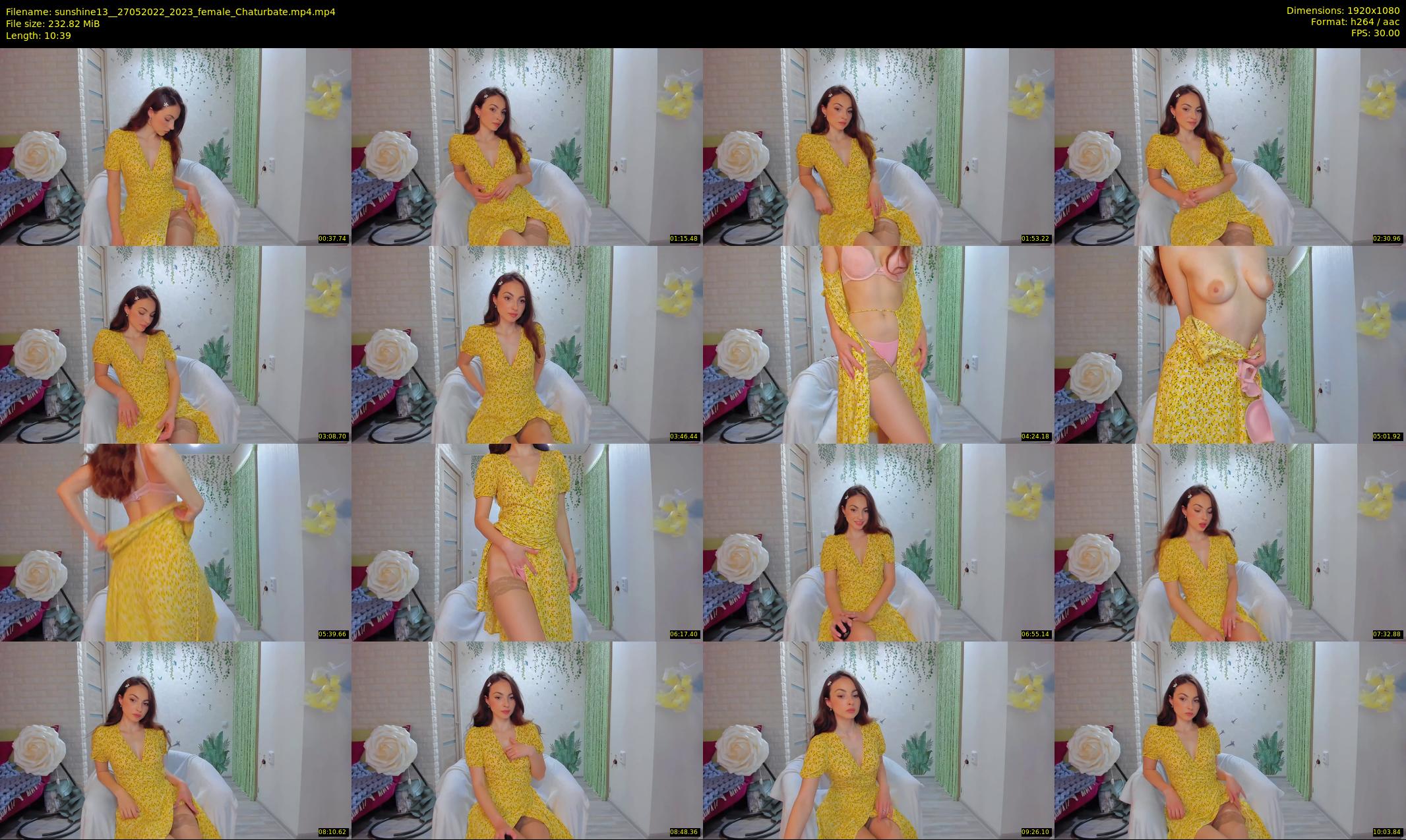 sunshine13_ — 11 minute Chaturbate female cam show recording, 1080p, May 27, 2022