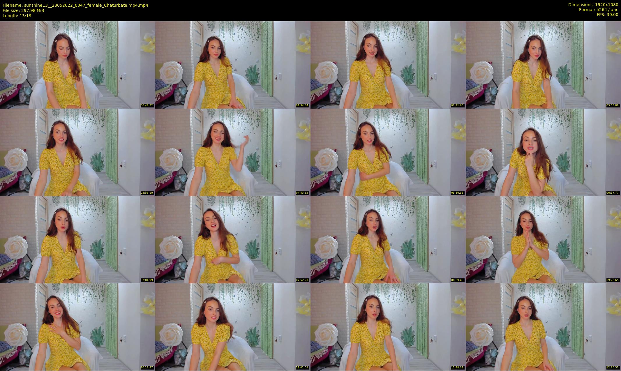 sunshine13_ — 14 minute Chaturbate female cam show recording, 1080p, May 28, 2022