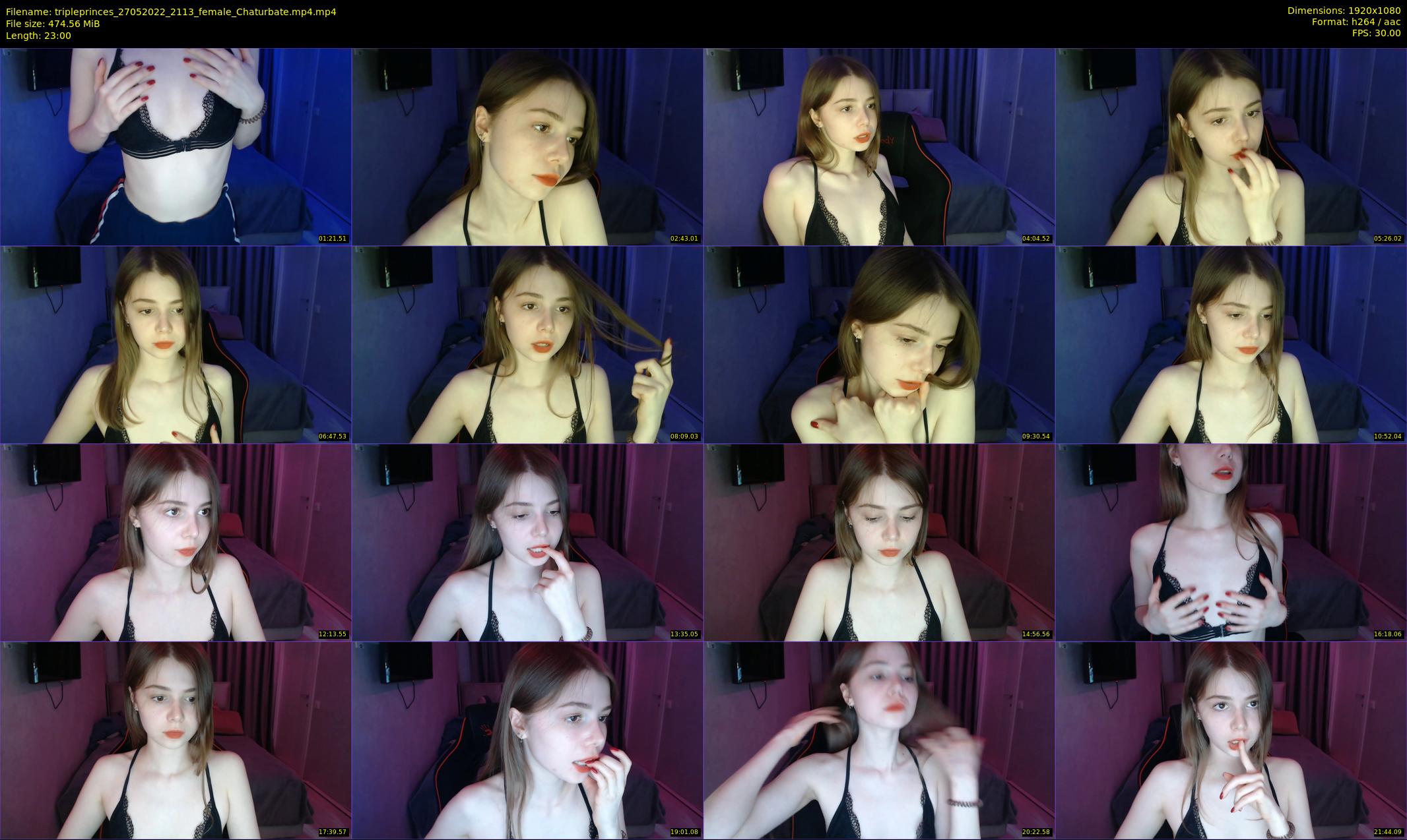 tripleprinces — 23 minute Chaturbate female cam show recording, 1080p, May 27, 2022