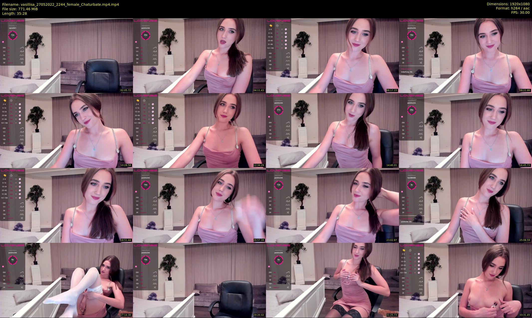vasillisa — 36 minute Chaturbate female cam show recording, 1080p, May 27, 2022