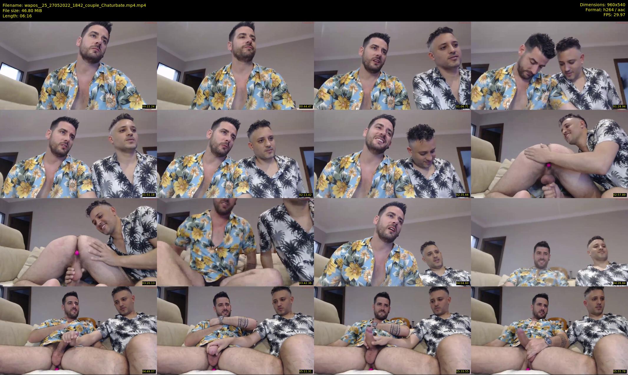 wapos__25 — 7 minute Chaturbate male cam show recording, 480p, May 27, 2022