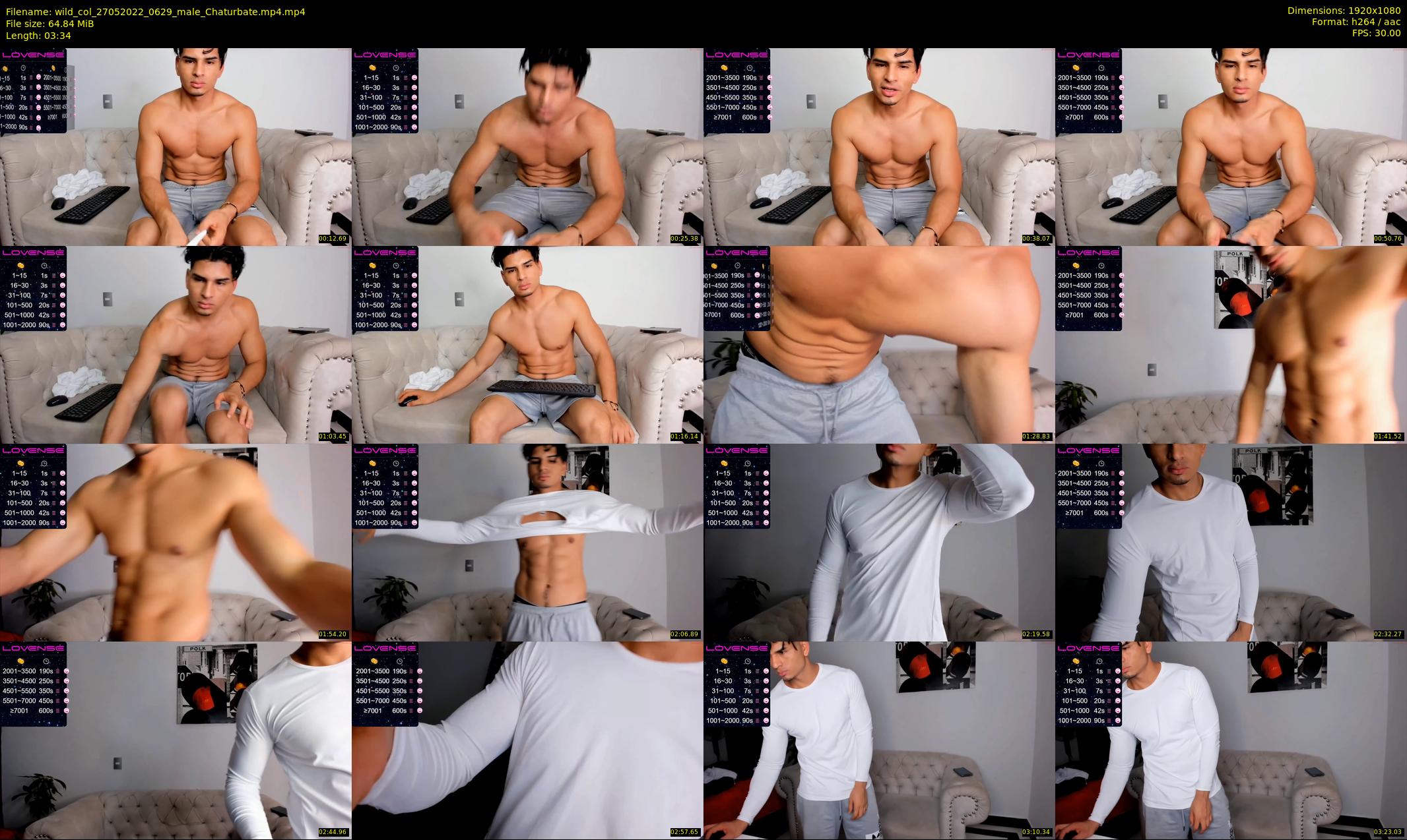 wild_col — 4 minute Chaturbate male cam show recording, 1080p, May 27, 2022