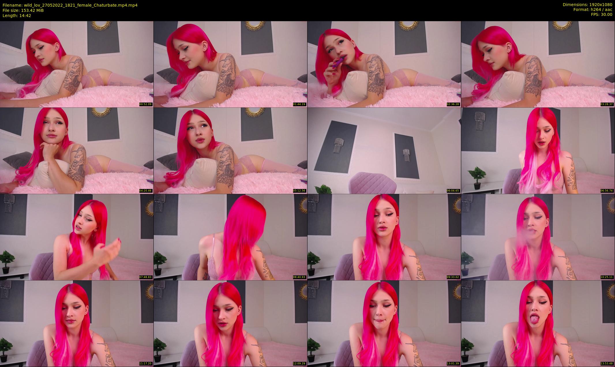 wild_lov — 15 minute Chaturbate female cam show recording, 1080p, May 27, 2022