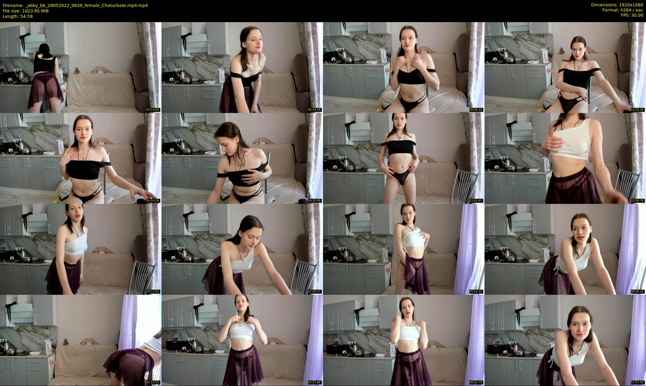 _abby_bb — 55 minute Chaturbate female cam show recording, 1080p, May 28, 2022