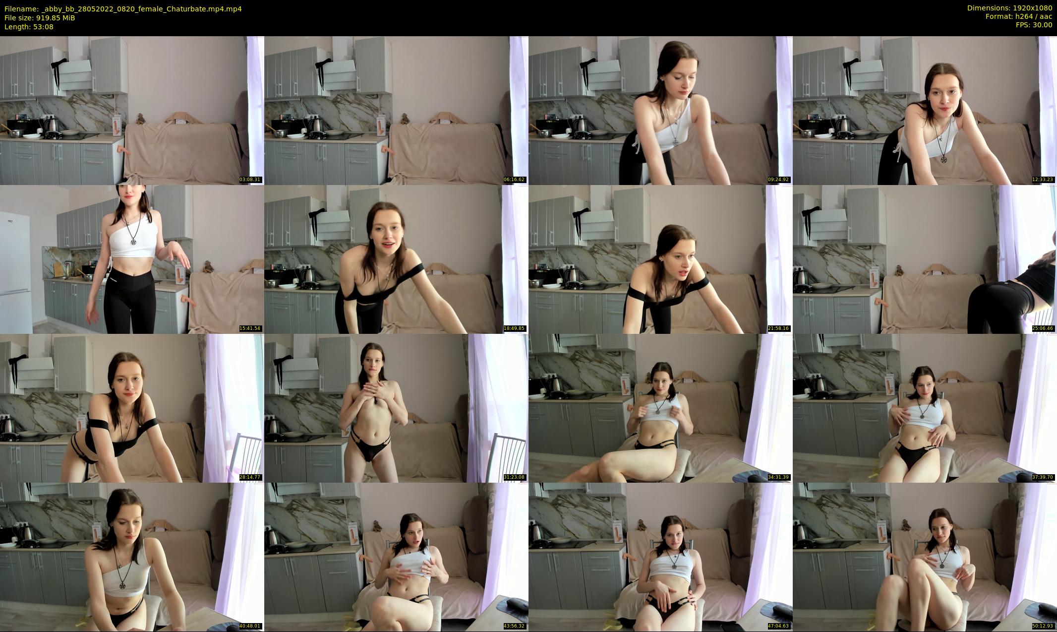 _abby_bb — 54 minute Chaturbate female cam show recording, 1080p, May 28, 2022