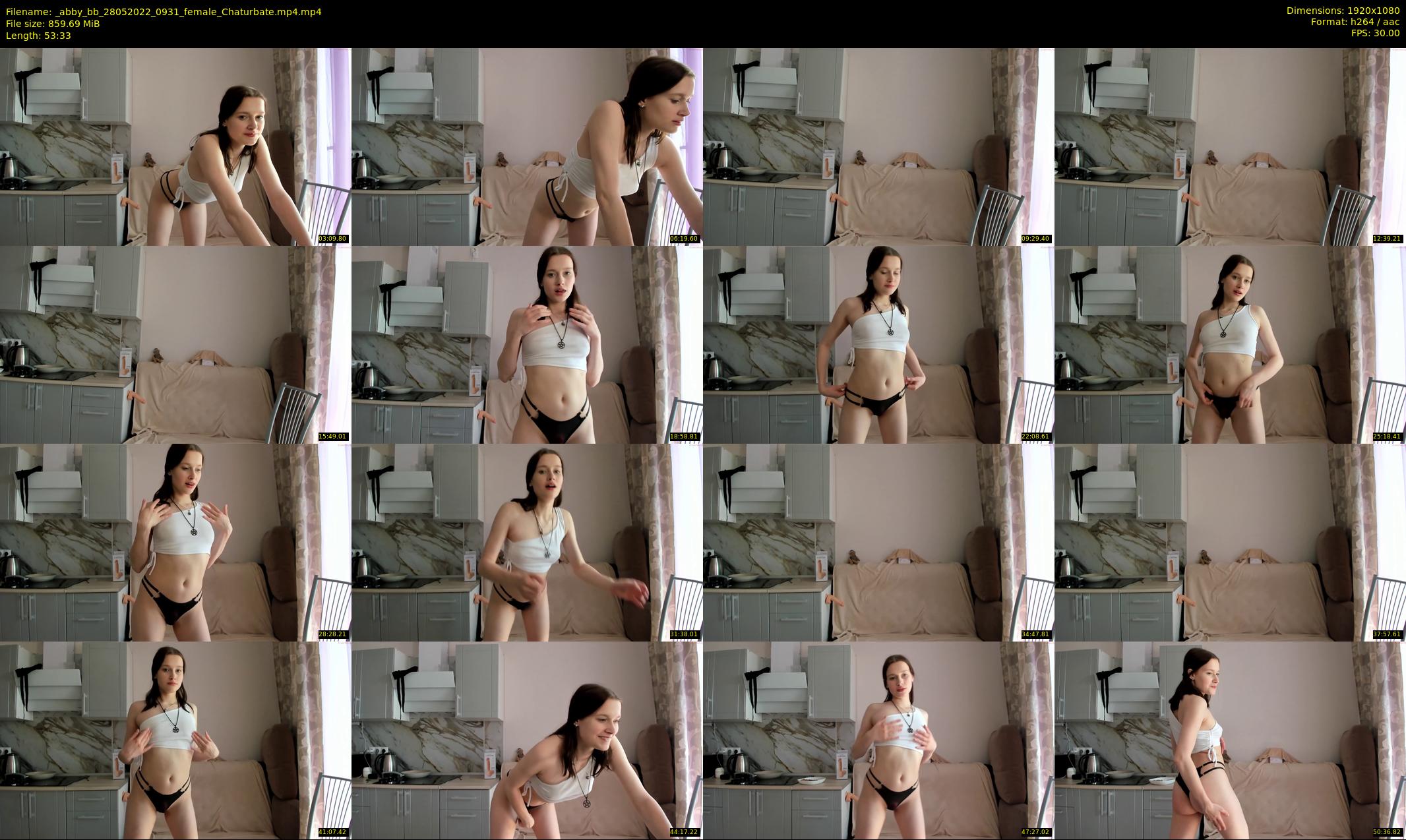 _abby_bb — 54 minute Chaturbate female cam show recording, 1080p, May 28, 2022