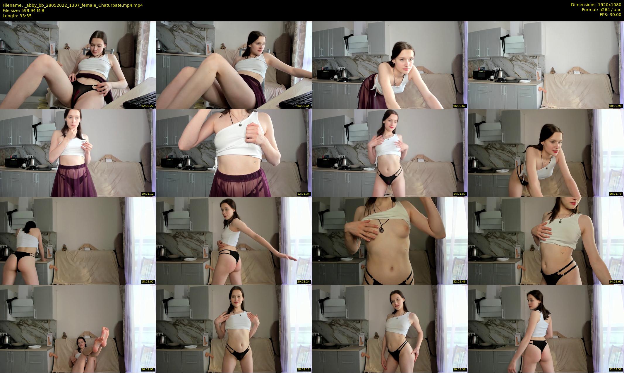 _abby_bb — 34 minute Chaturbate female cam show recording, 1080p, May 28, 2022