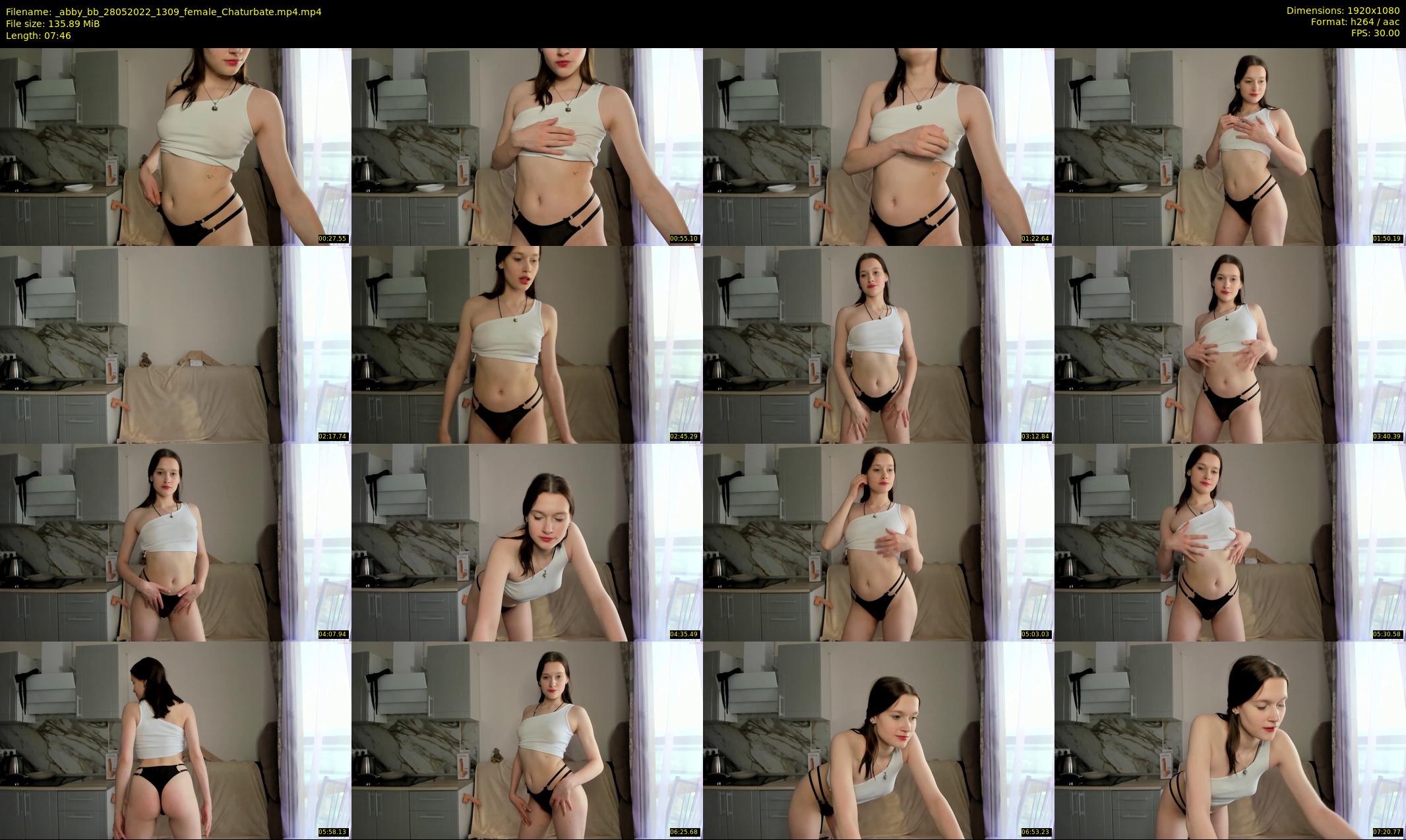 _abby_bb — 8 minute Chaturbate female cam show recording, 1080p, May 28, 2022
