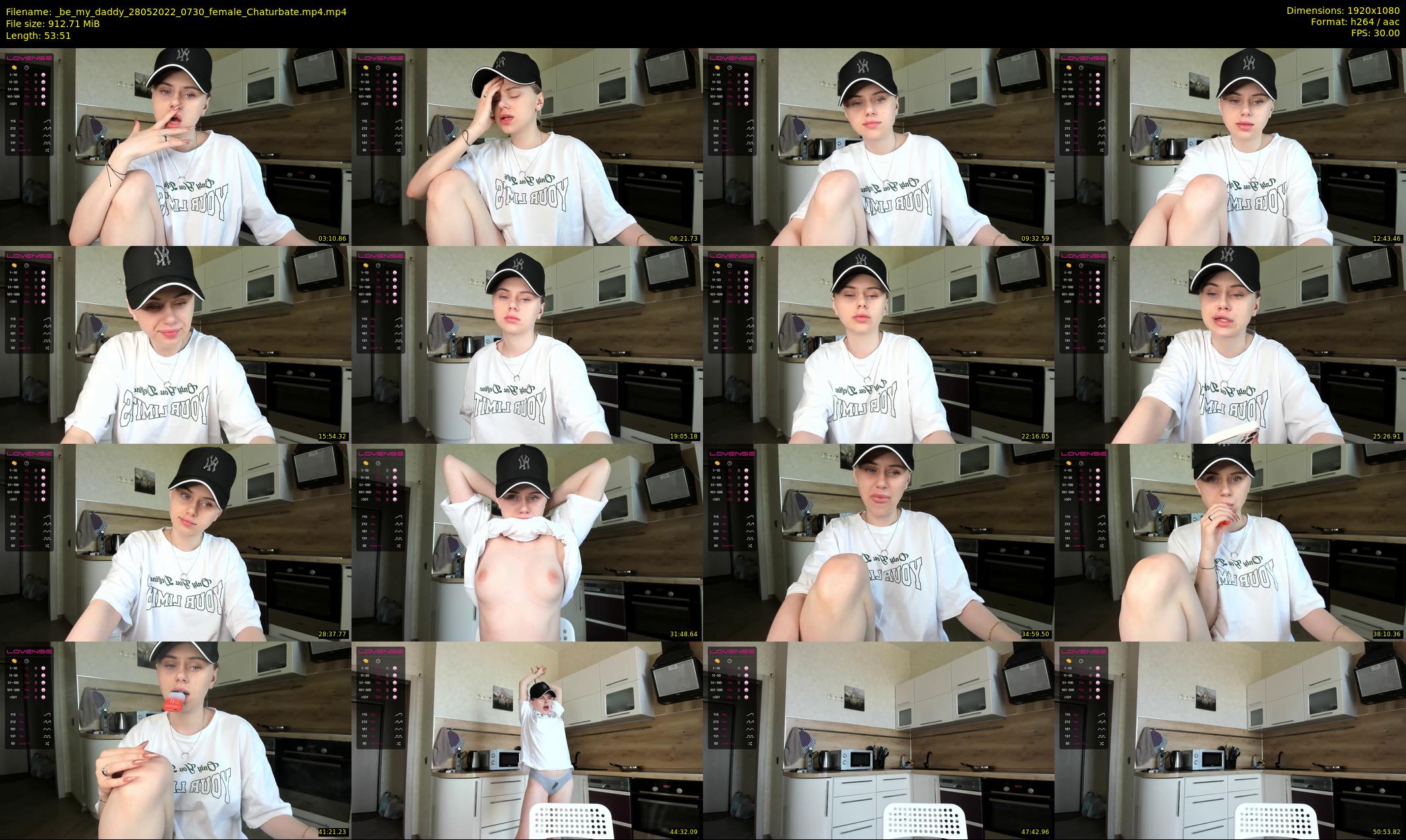 _be_my_daddy — 54 minute Chaturbate female cam show recording, 1080p, May 28, 2022