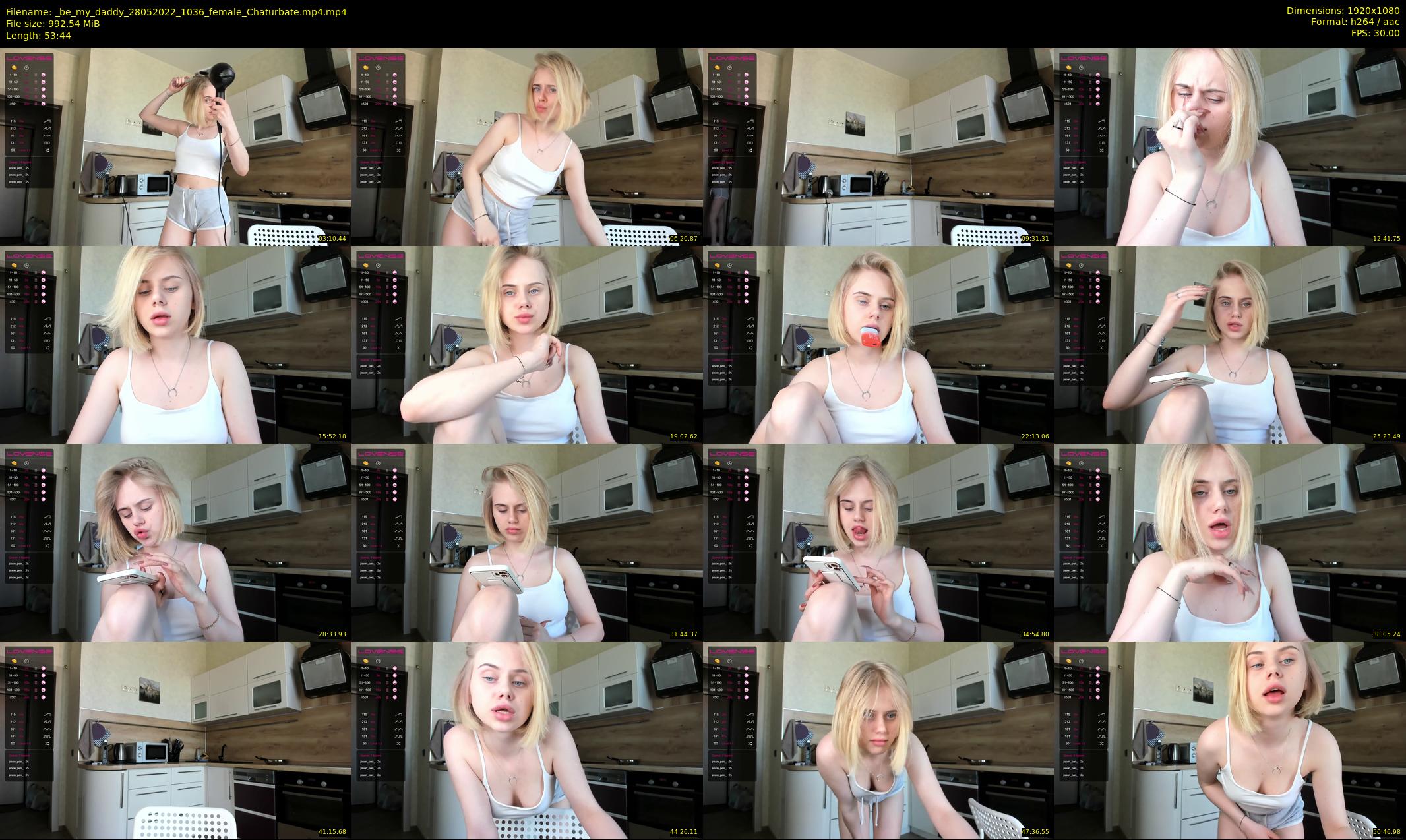 _be_my_daddy — 54 minute Chaturbate female cam show recording, 1080p, May 28, 2022