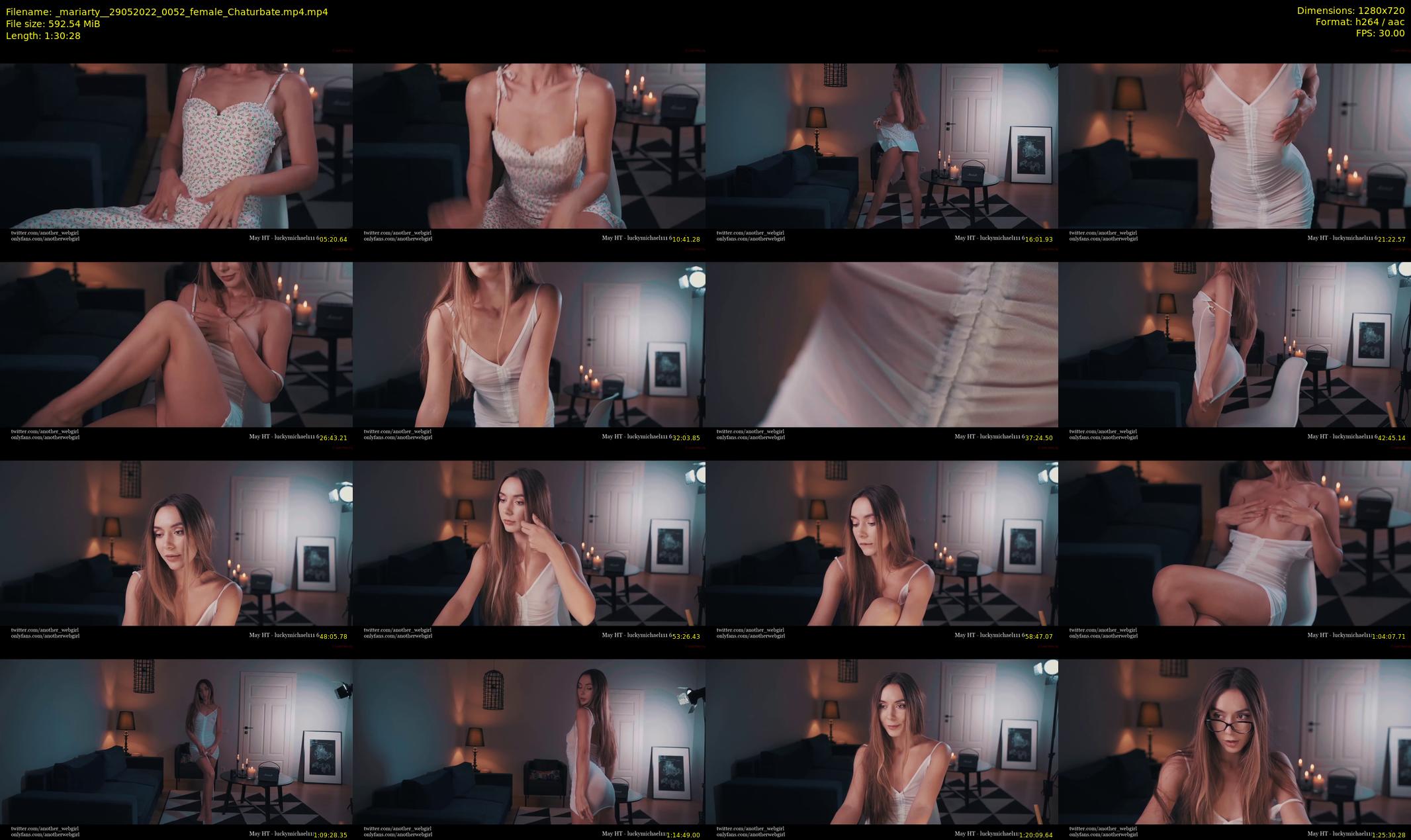 _mariarty_ — 91 minute Chaturbate female cam show recording, 720p, May 29, 2022