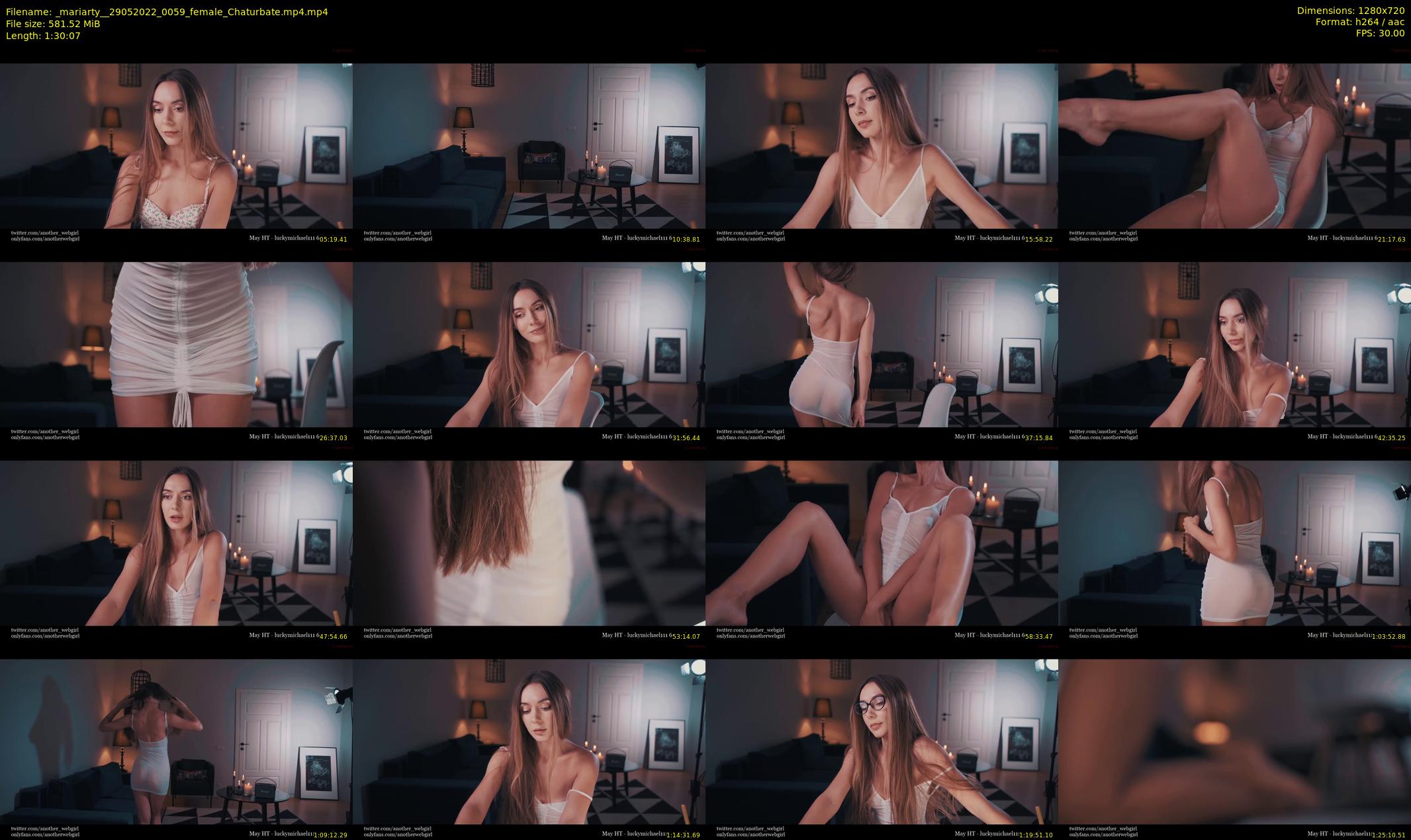 _mariarty_ — 91 minute Chaturbate female cam show recording, 720p, May 29, 2022