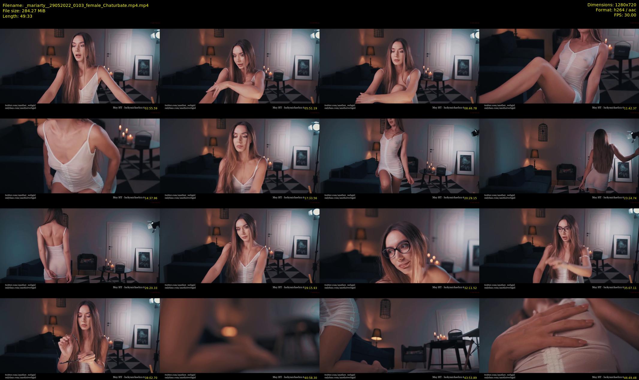 _mariarty_ — 50 minute Chaturbate female cam show recording, 720p, May 29, 2022