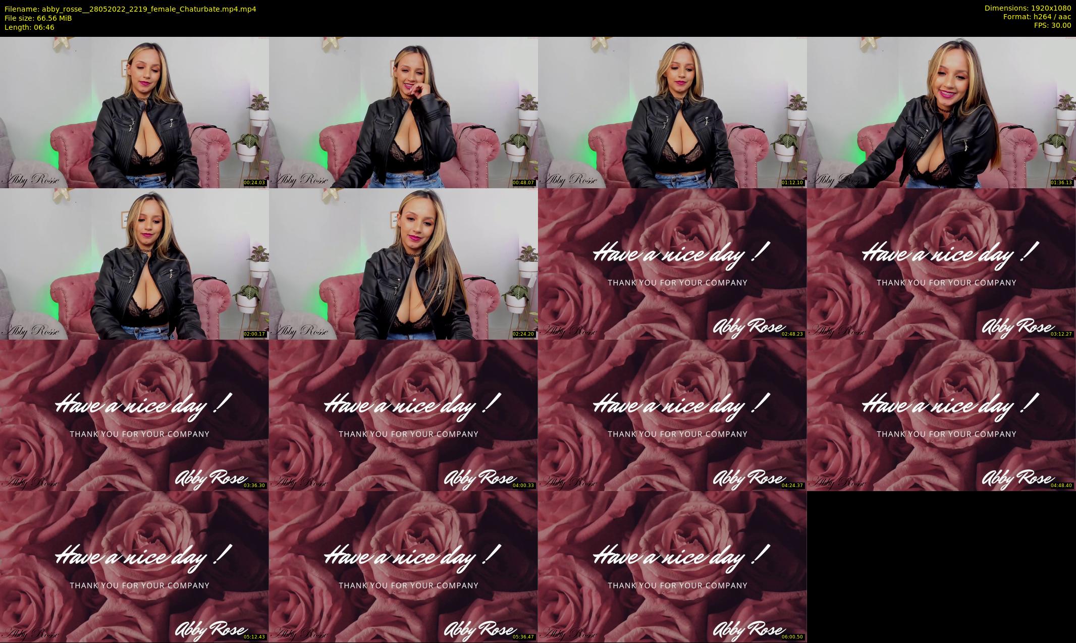 abby_rosse_ — 7 minute Chaturbate female cam show recording, 1080p, May 28, 2022