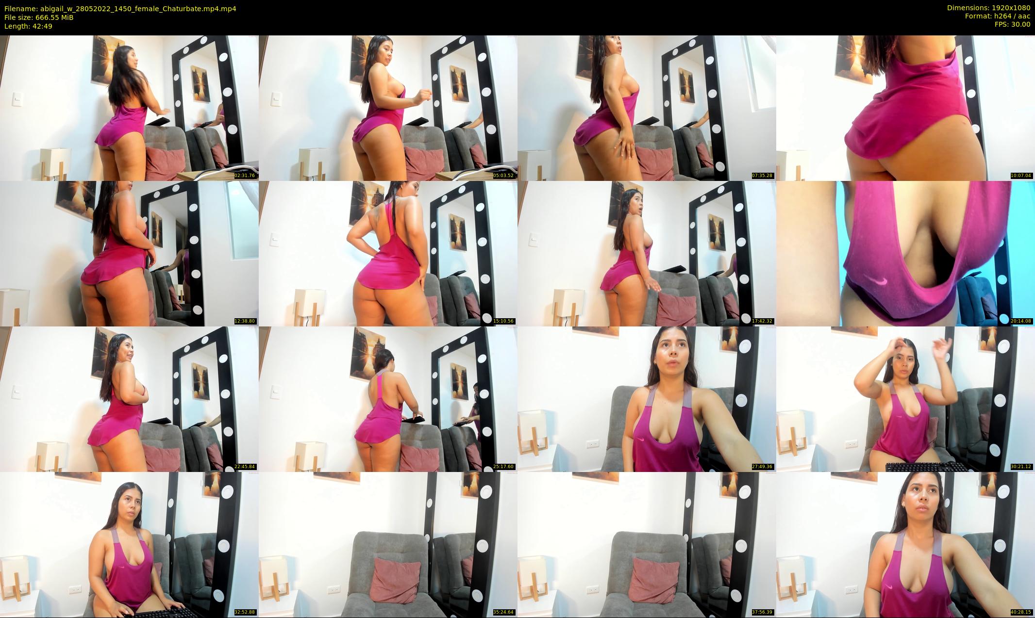 abigail_w — 43 minute Chaturbate female cam show recording, 1080p, May 28, 2022