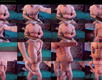 adam_muscle_ — 54 minute Chaturbate male cam show recording, 1080p, May 28, 2022