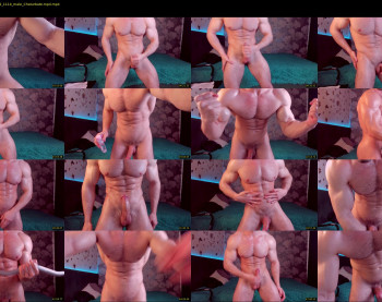 adam_muscle_ — 54 minute Chaturbate male cam show recording, 1080p, May 28, 2022