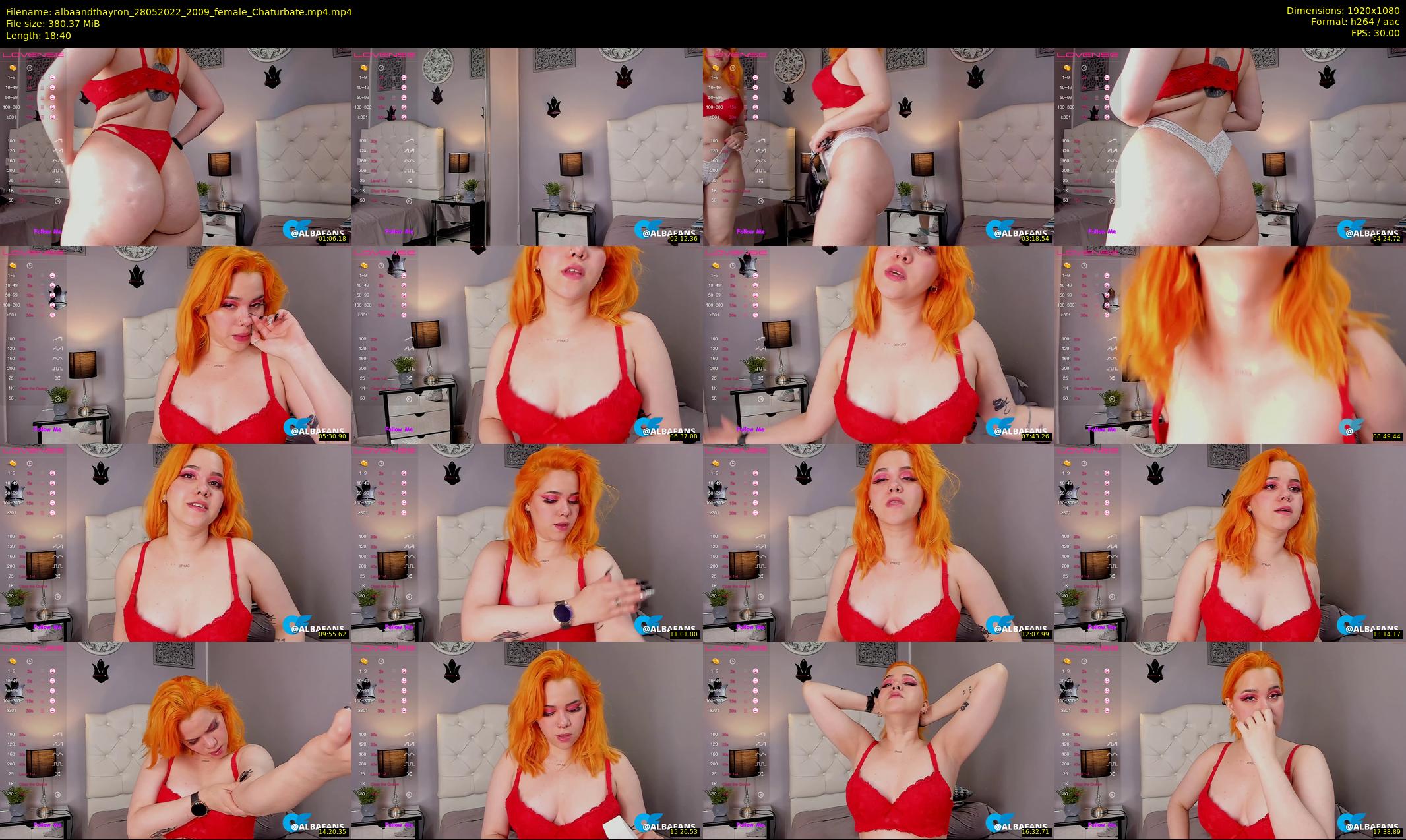 albaandthayron — 19 minute Chaturbate couple cam show recording, 1080p, May 28, 2022