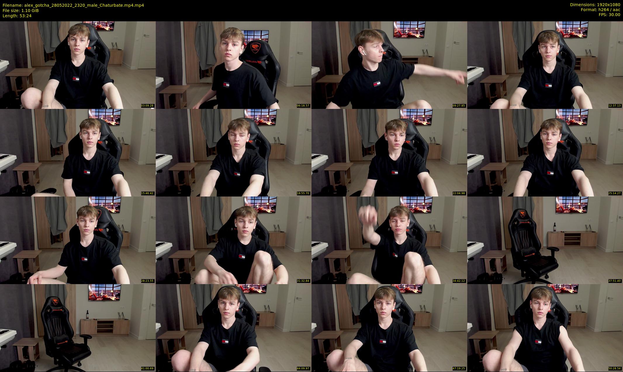 alex_gotcha — 54 minute Chaturbate male cam show recording, 1080p, May 28, 2022