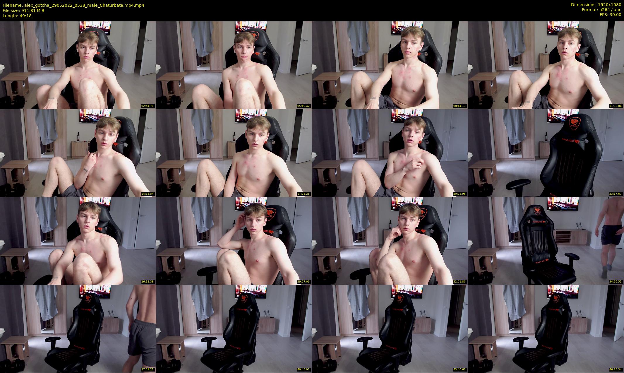 alex_gotcha — 50 minute Chaturbate male cam show recording, 1080p, May 29, 2022