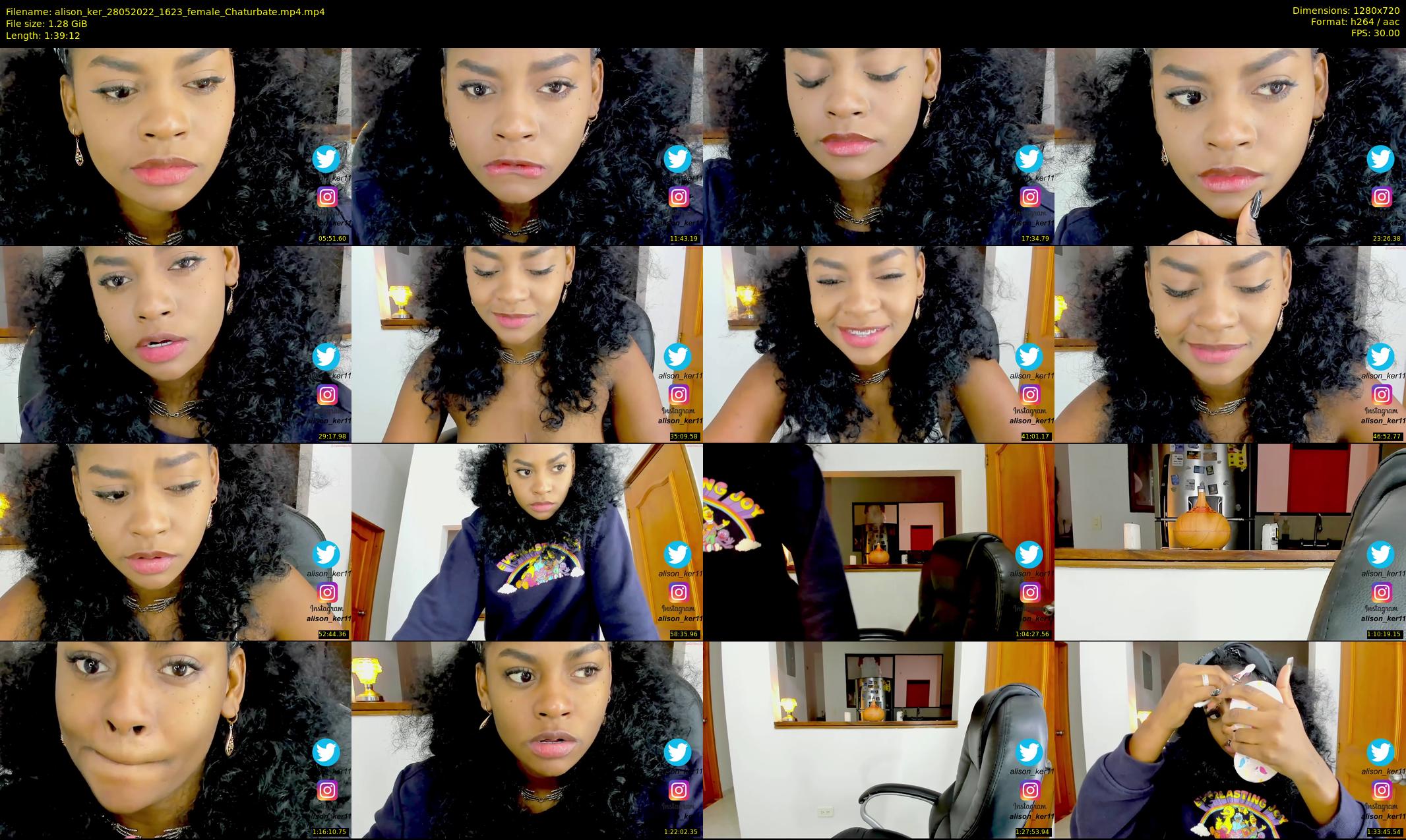 alison_ker — 100 minute Chaturbate female cam show recording, 720p, May 28, 2022