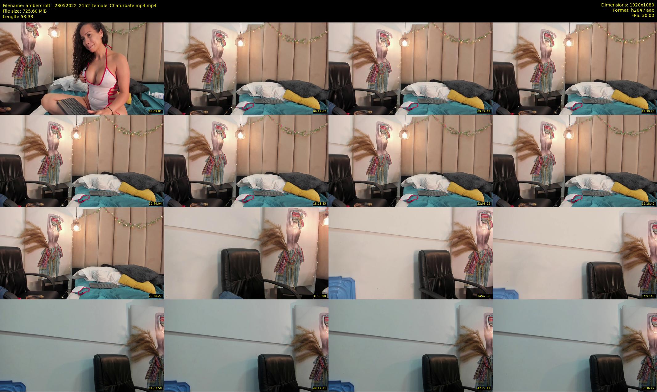 ambercroft_ — 54 minute Chaturbate female cam show recording, 1080p, May 28, 2022