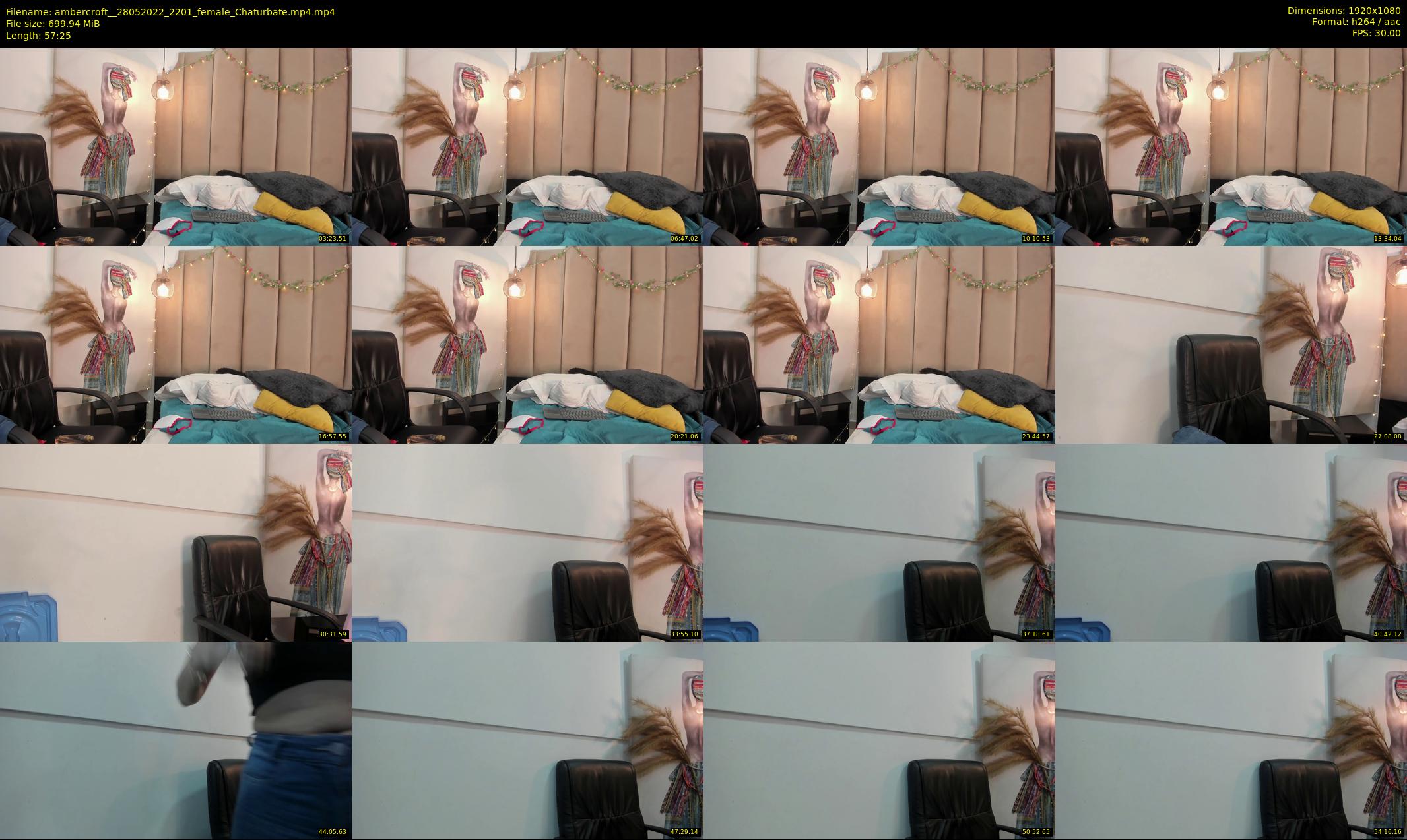 ambercroft_ — 58 minute Chaturbate female cam show recording, 1080p, May 28, 2022