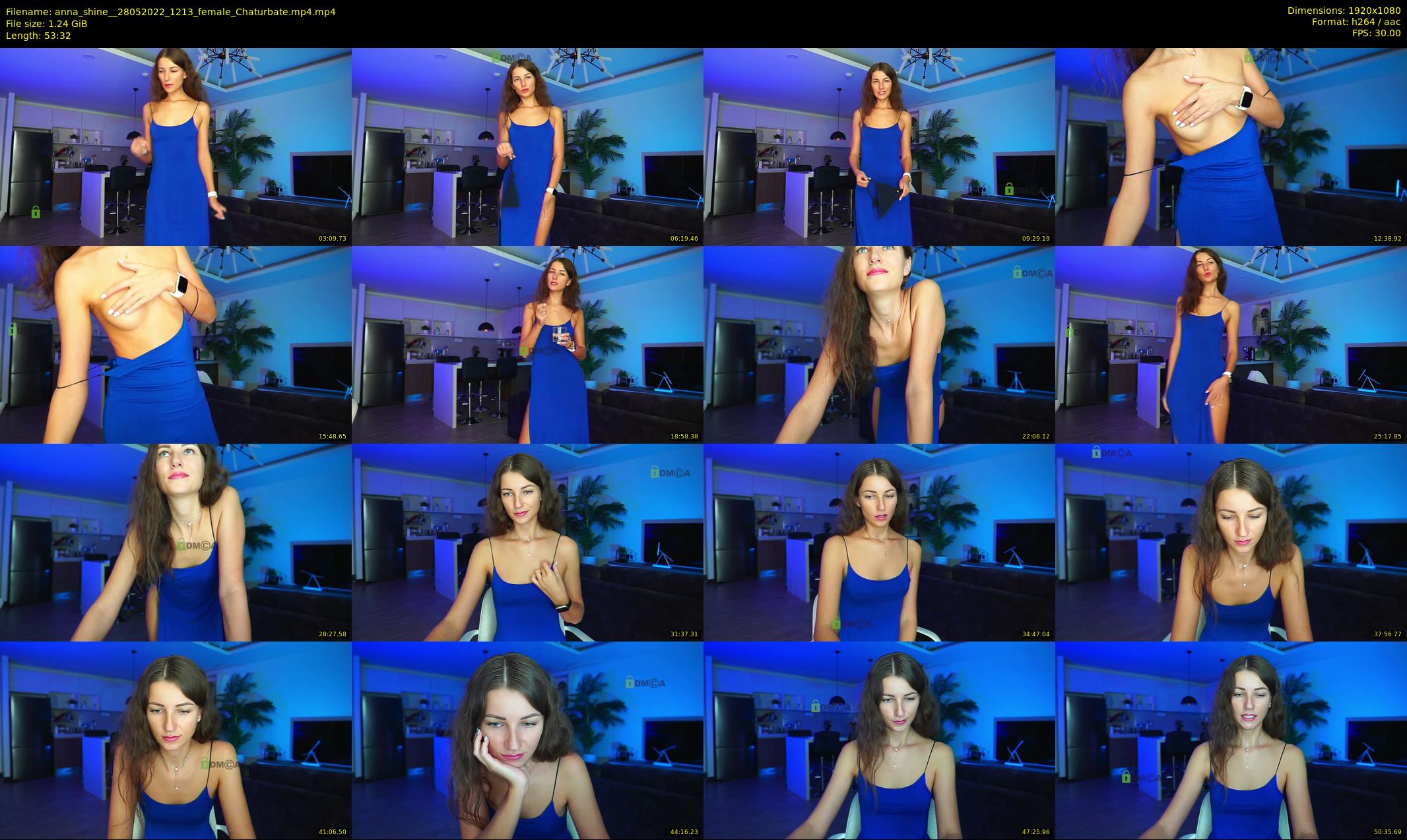 anna_shine_ — 54 minute Chaturbate female cam show recording, 1080p, May 28, 2022