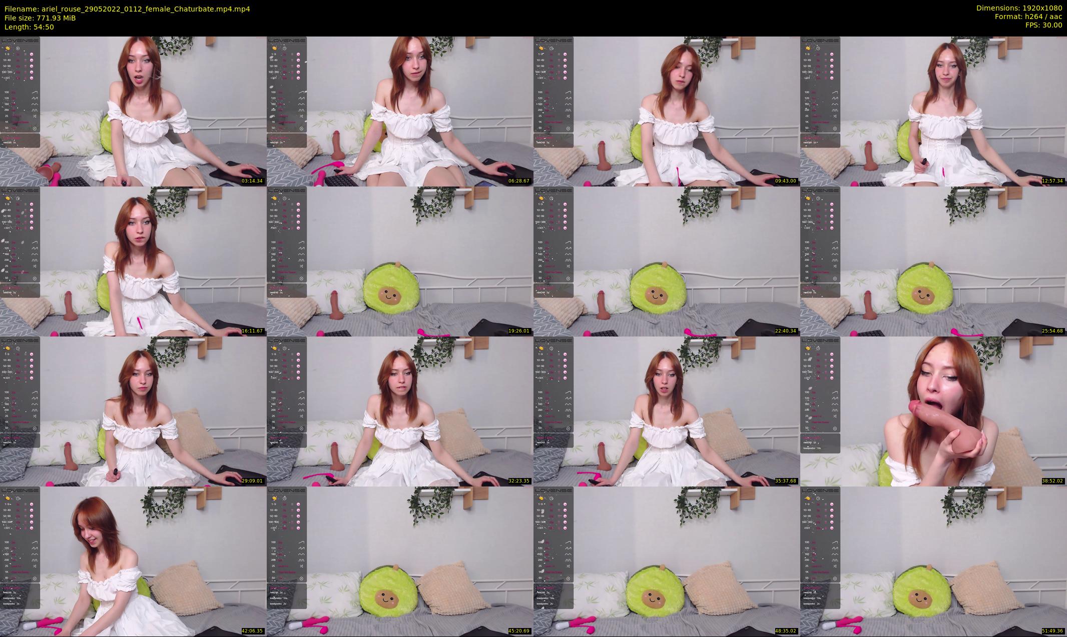 ariel_rouse — 55 minute Chaturbate female cam show recording, 1080p, May 29, 2022