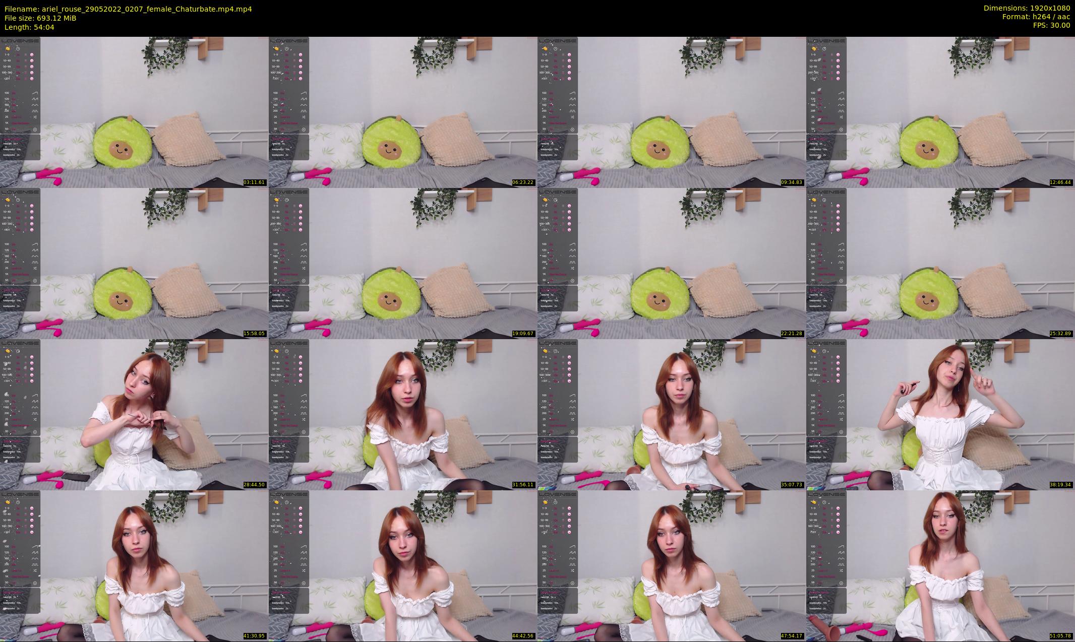 ariel_rouse — 55 minute Chaturbate female cam show recording, 1080p, May 29, 2022