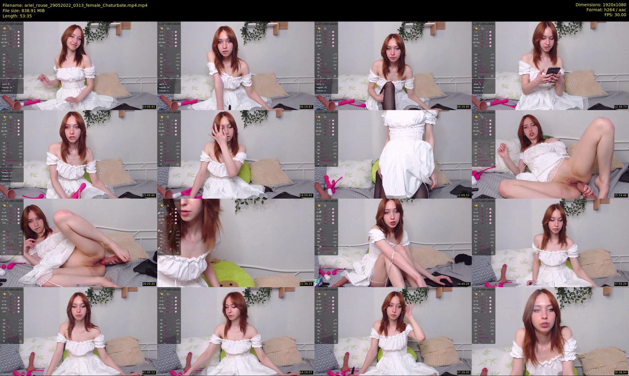 ariel_rouse — 54 minute Chaturbate female cam show recording, 1080p, May 29, 2022
