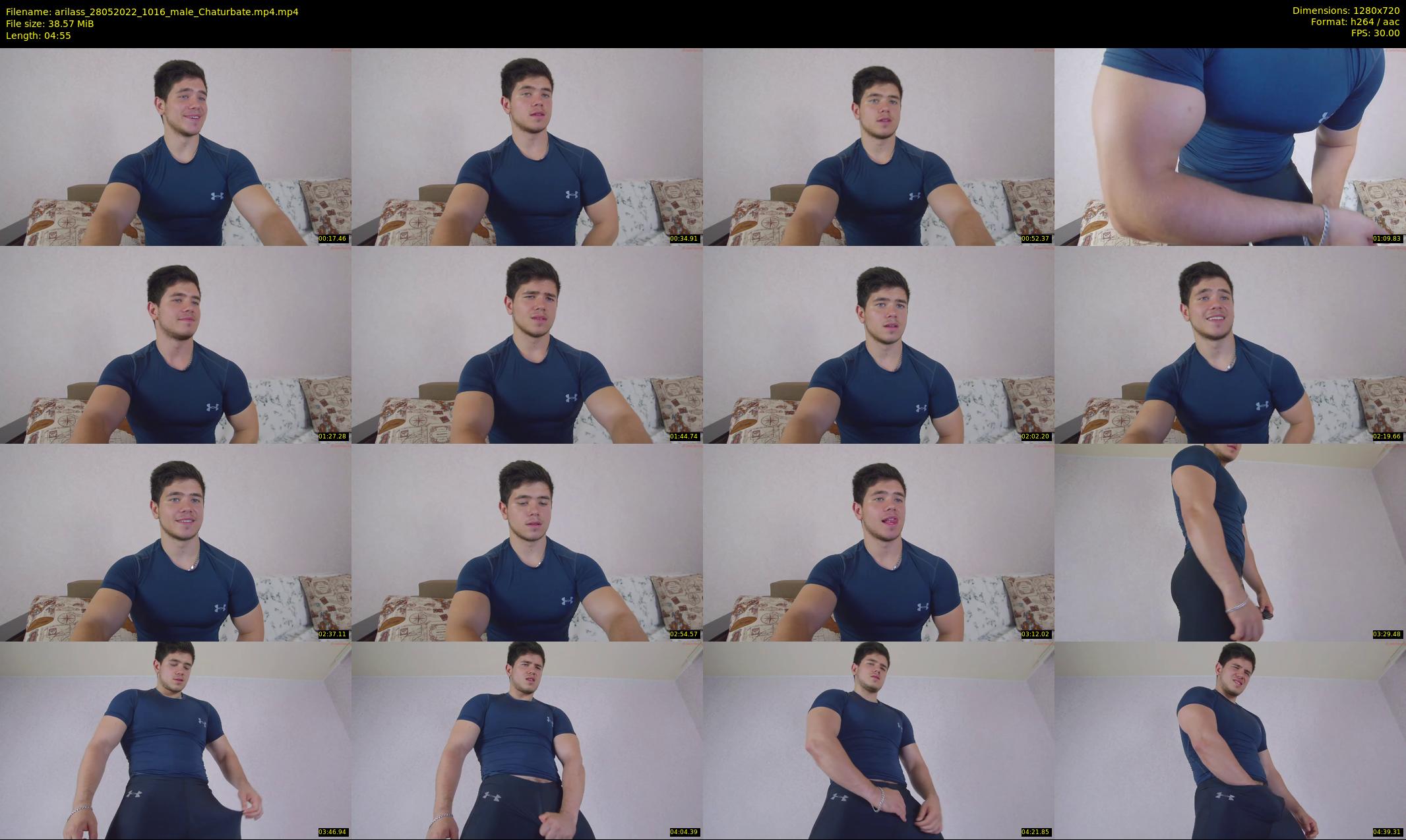arilass — 5 minute Chaturbate male cam show recording, 720p, May 28, 2022