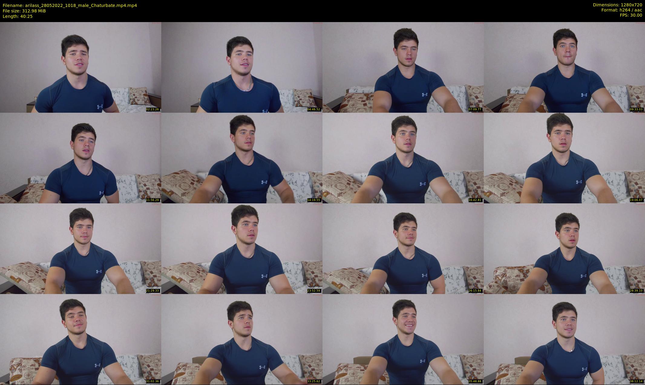 arilass — 41 minute Chaturbate male cam show recording, 720p, May 28, 2022