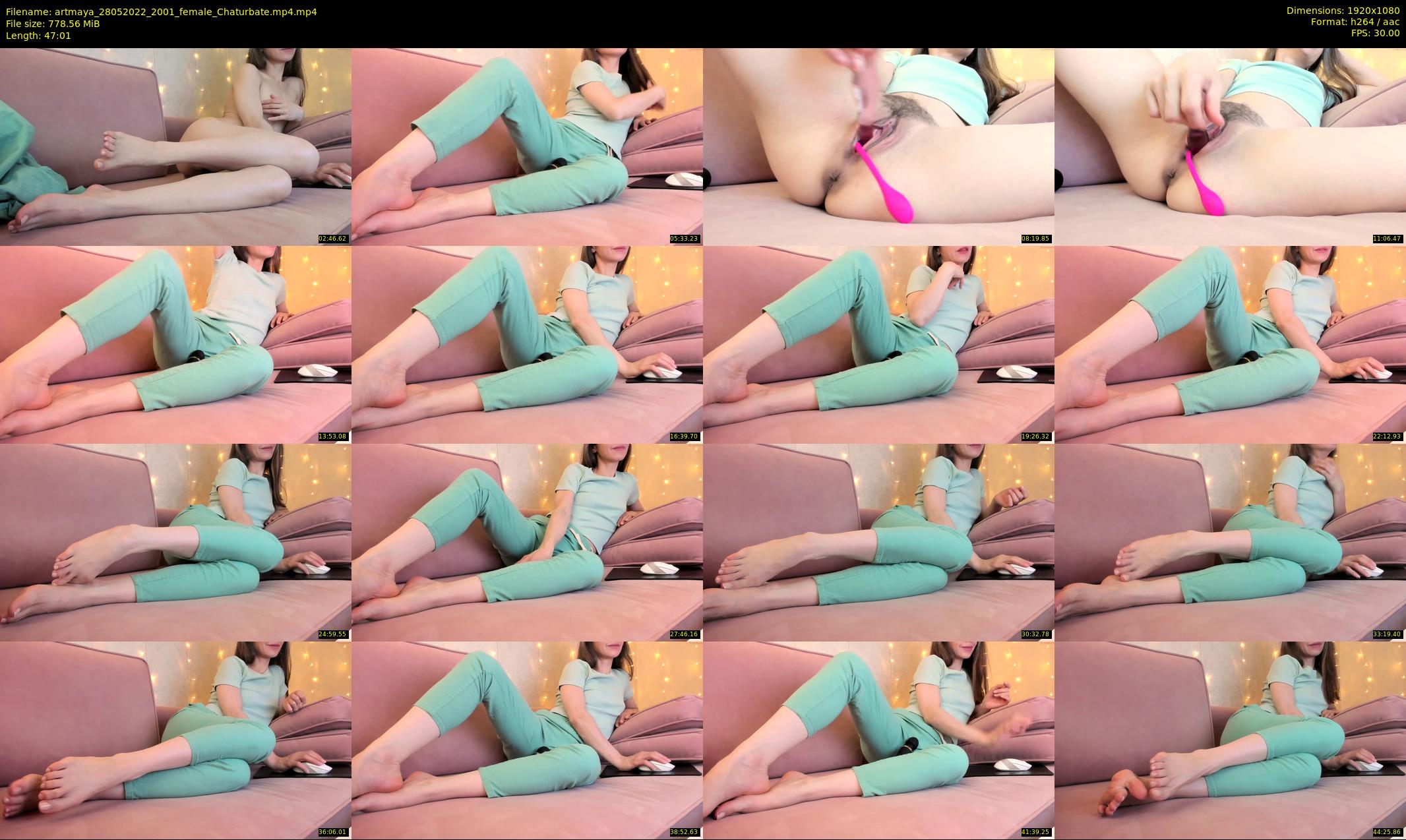 artmaya — 48 minute Chaturbate female cam show recording, 1080p, May 28, 2022