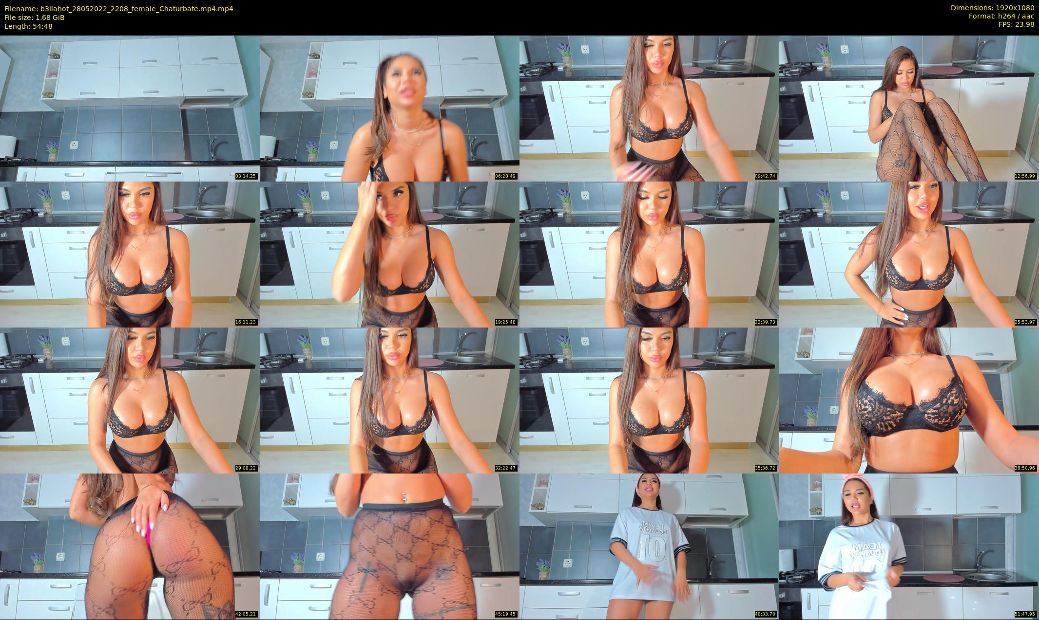 b3llahot — 55 minute Chaturbate female cam show recording, 1080p, May 28, 2022