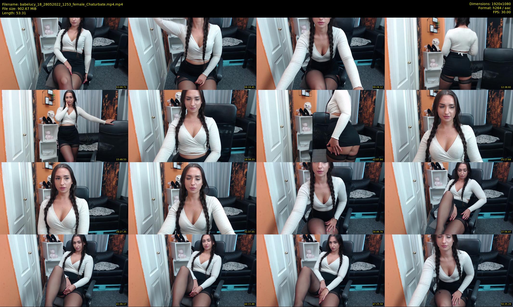 babelucy_18 — 54 minute Chaturbate female cam show recording, 1080p, May 28, 2022