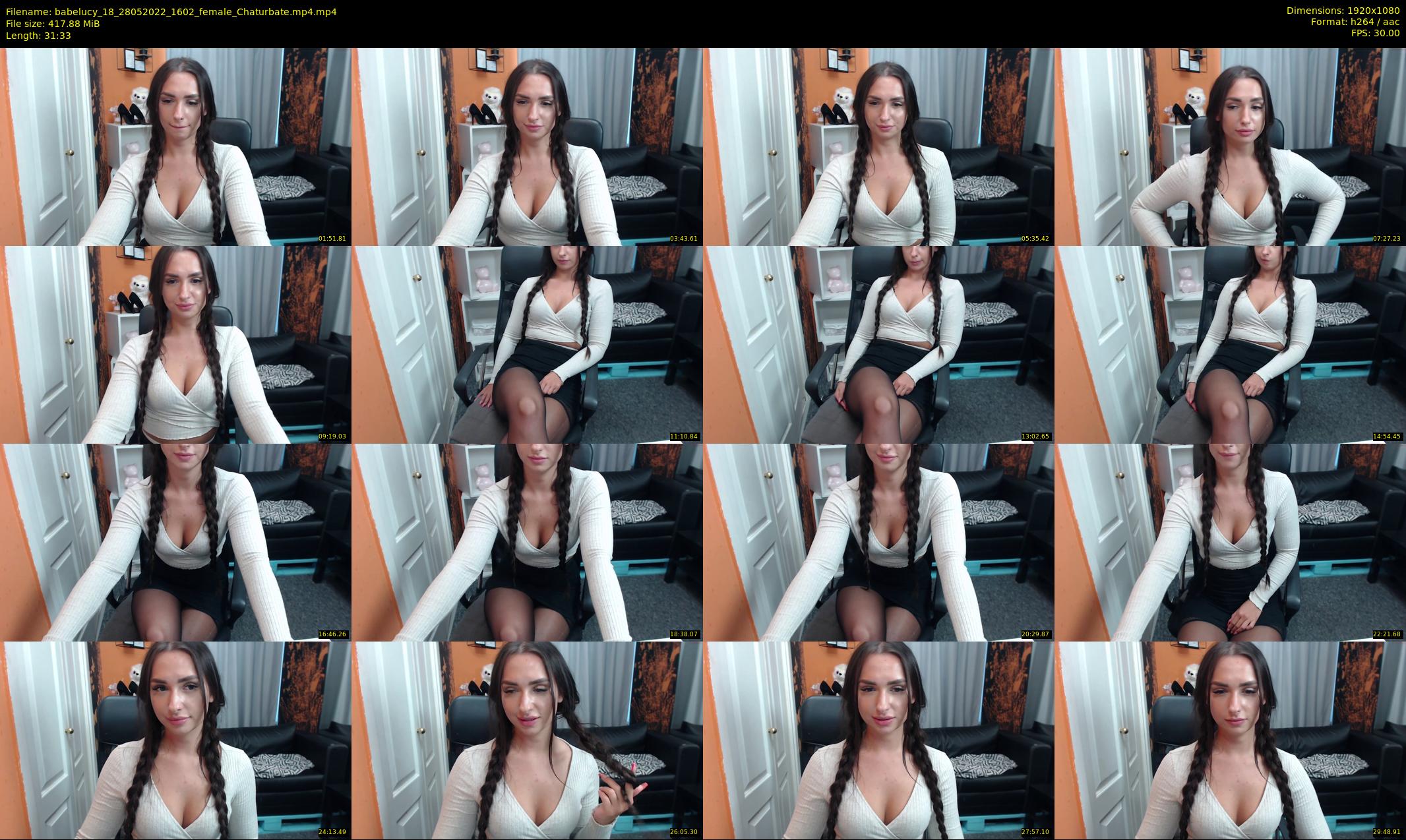 babelucy_18 — 32 minute Chaturbate female cam show recording, 1080p, May 28, 2022