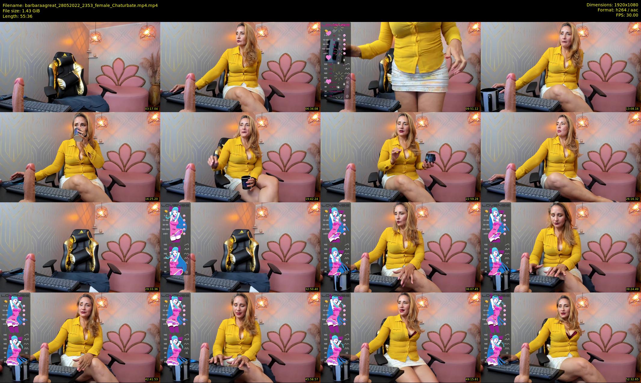 barbaraagreat — 56 minute Chaturbate female cam show recording, 1080p, May 28, 2022
