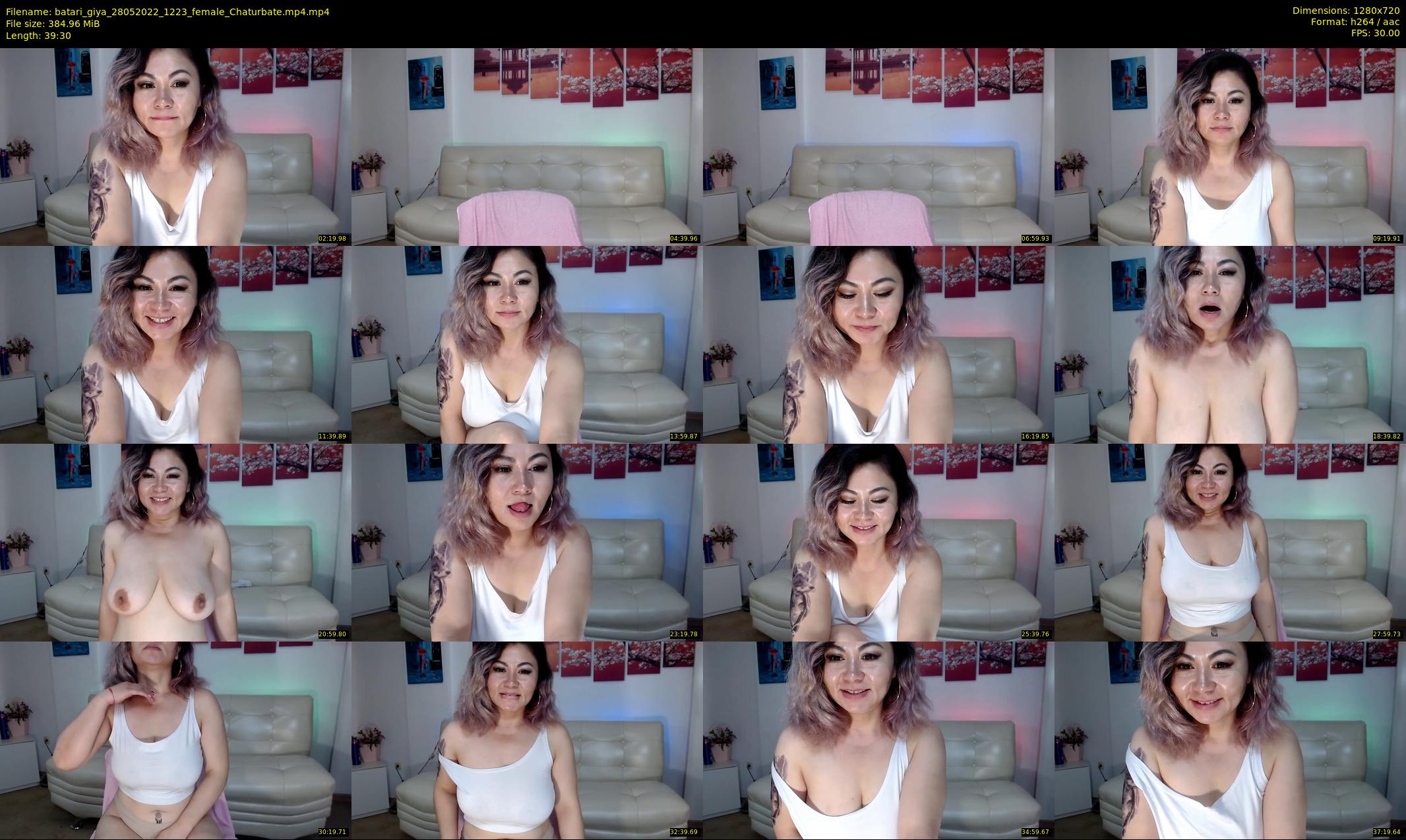 batari_giya — 40 minute Chaturbate female cam show recording, 720p, May 28, 2022