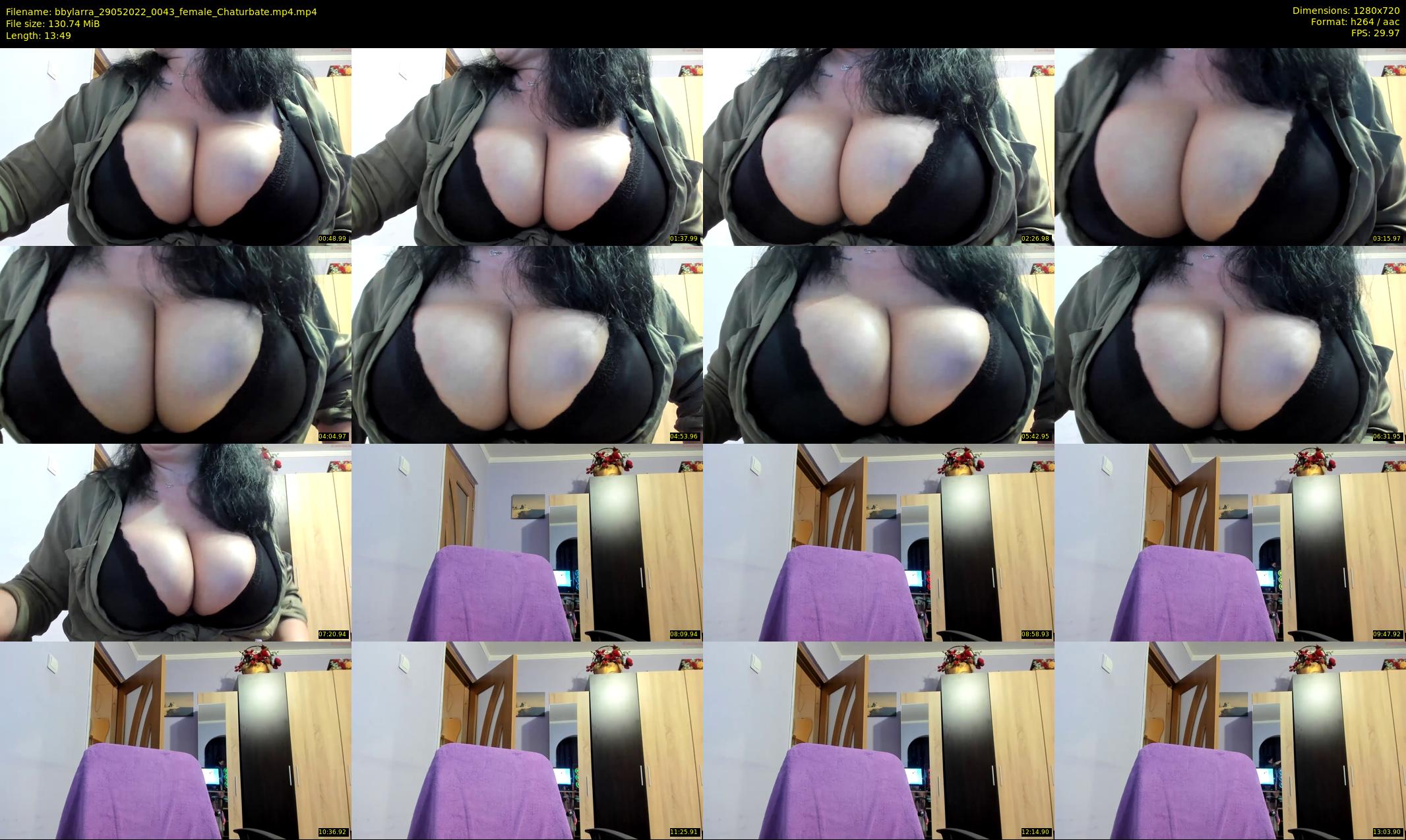 bbylarra — 14 minute Chaturbate couple cam show recording, 720p, May 29, 2022