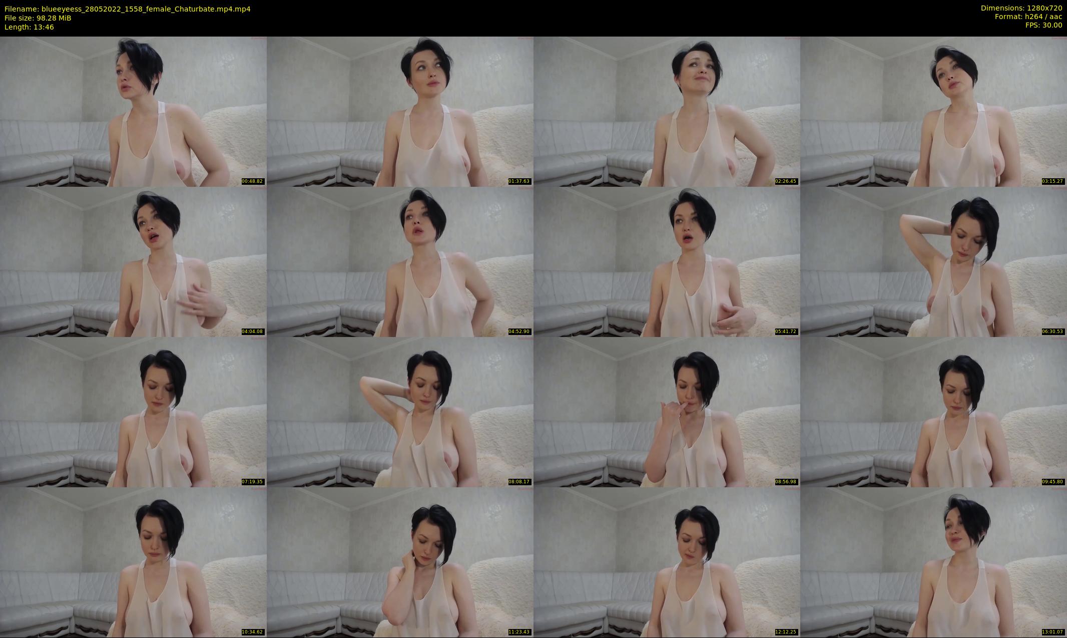blueeyeess — 14 minute Chaturbate female cam show recording, 720p, May 28, 2022