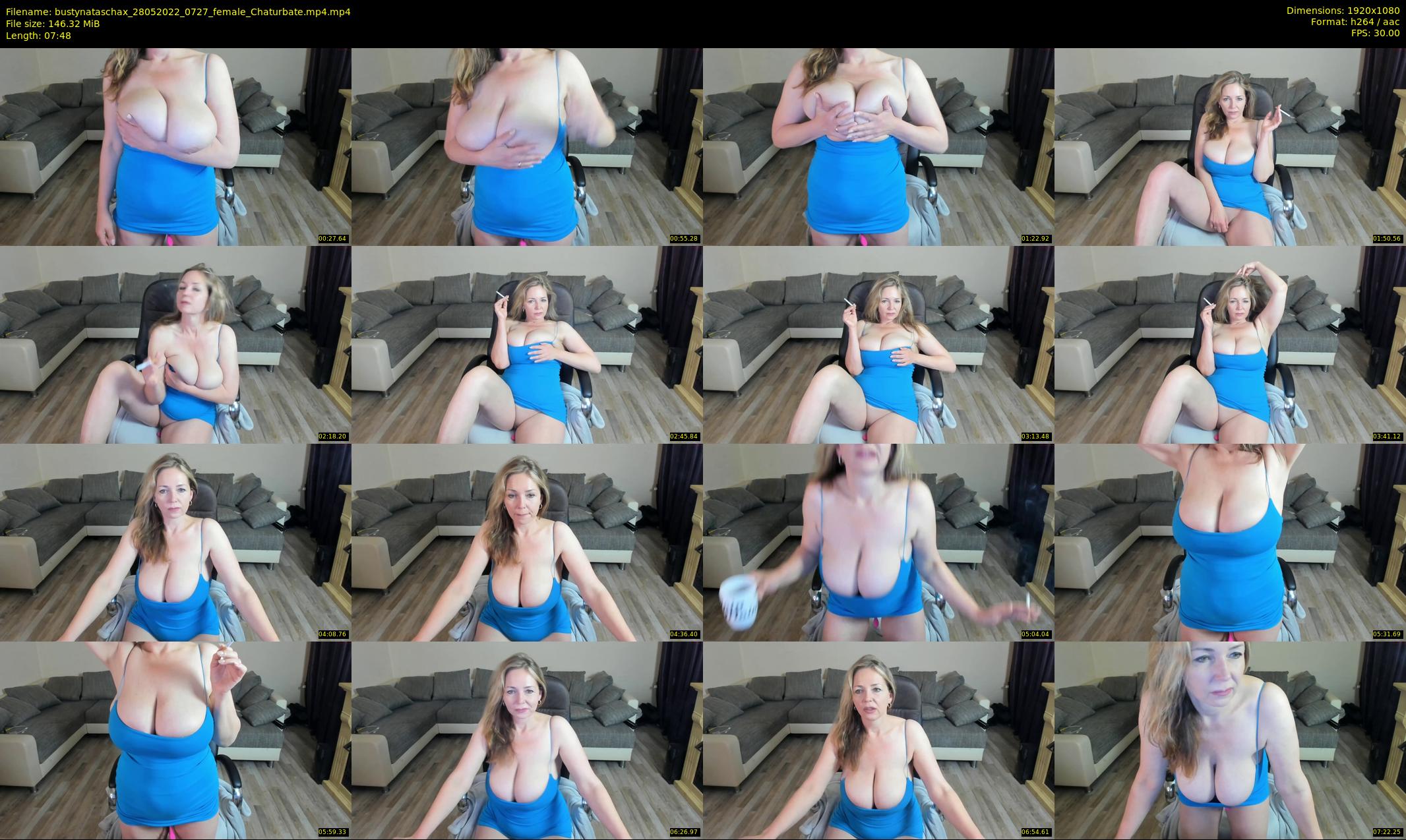 bustynataschax — 8 minute Chaturbate female cam show recording, 1080p, May 28, 2022