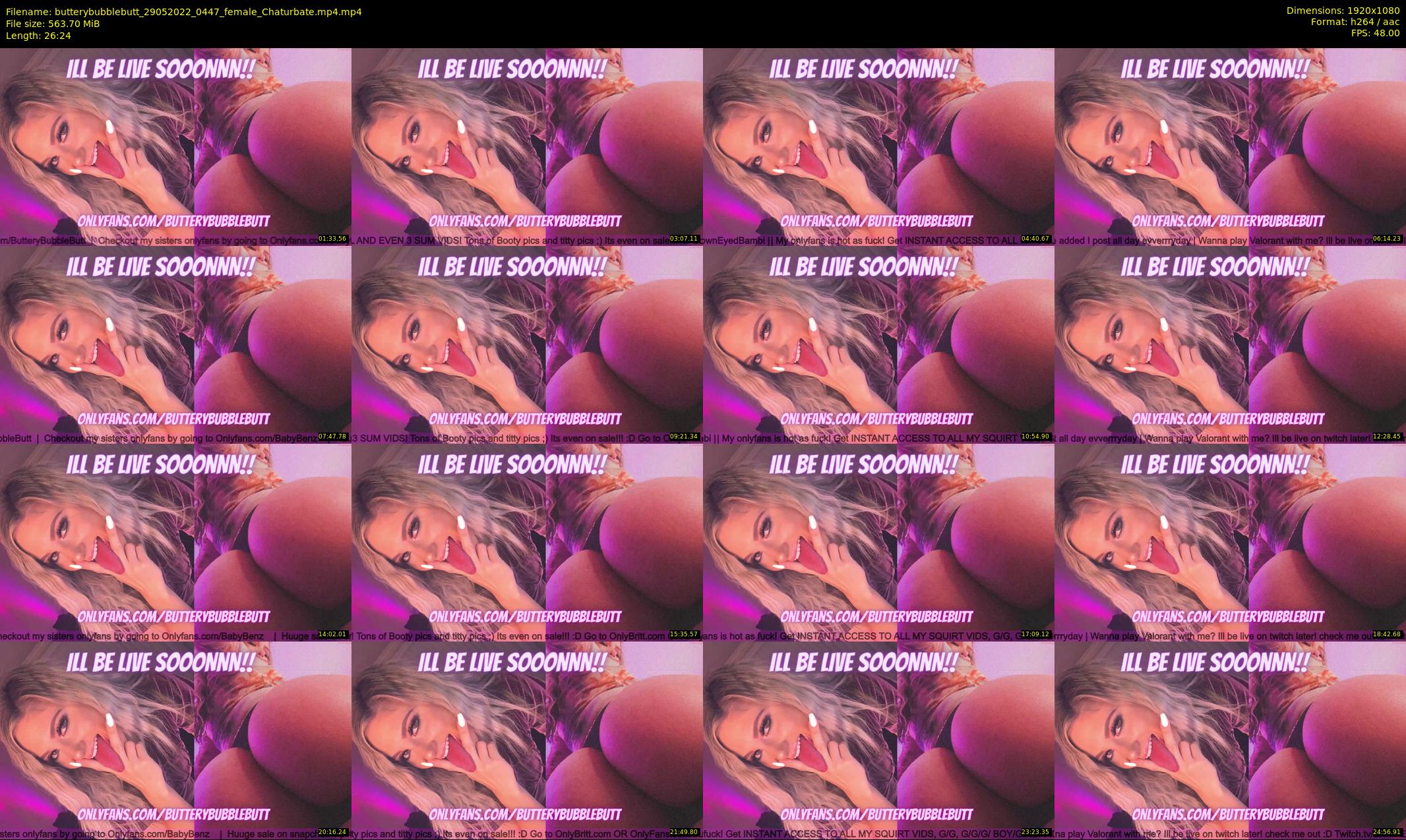butterybubblebutt — 27 minute Chaturbate couple cam show recording, 1080p, May 29, 2022