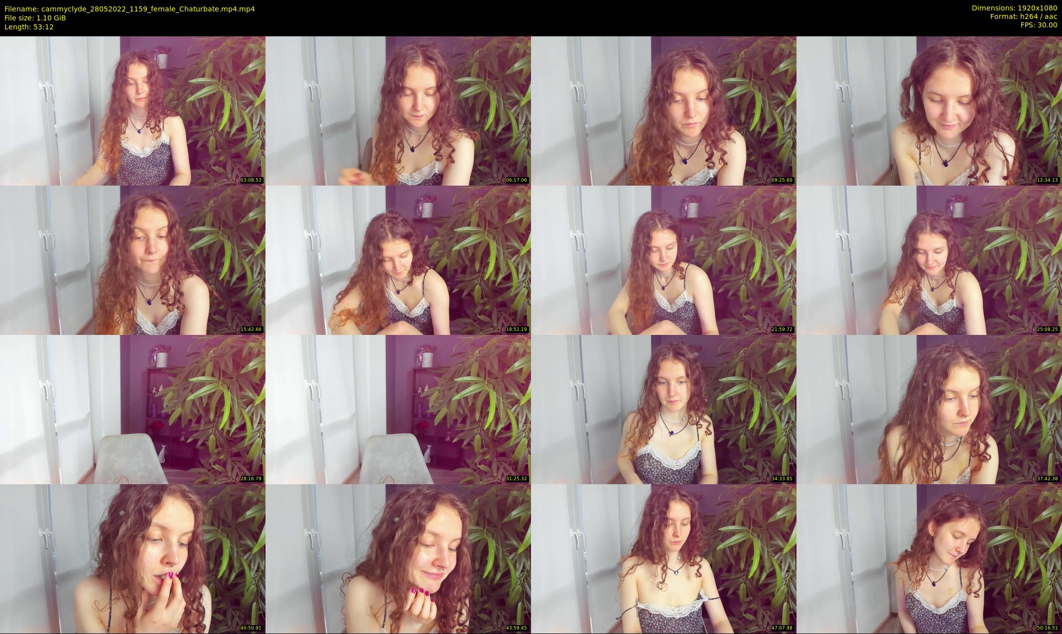 cammyclyde — 54 minute Chaturbate female cam show recording, 1080p, May 28, 2022