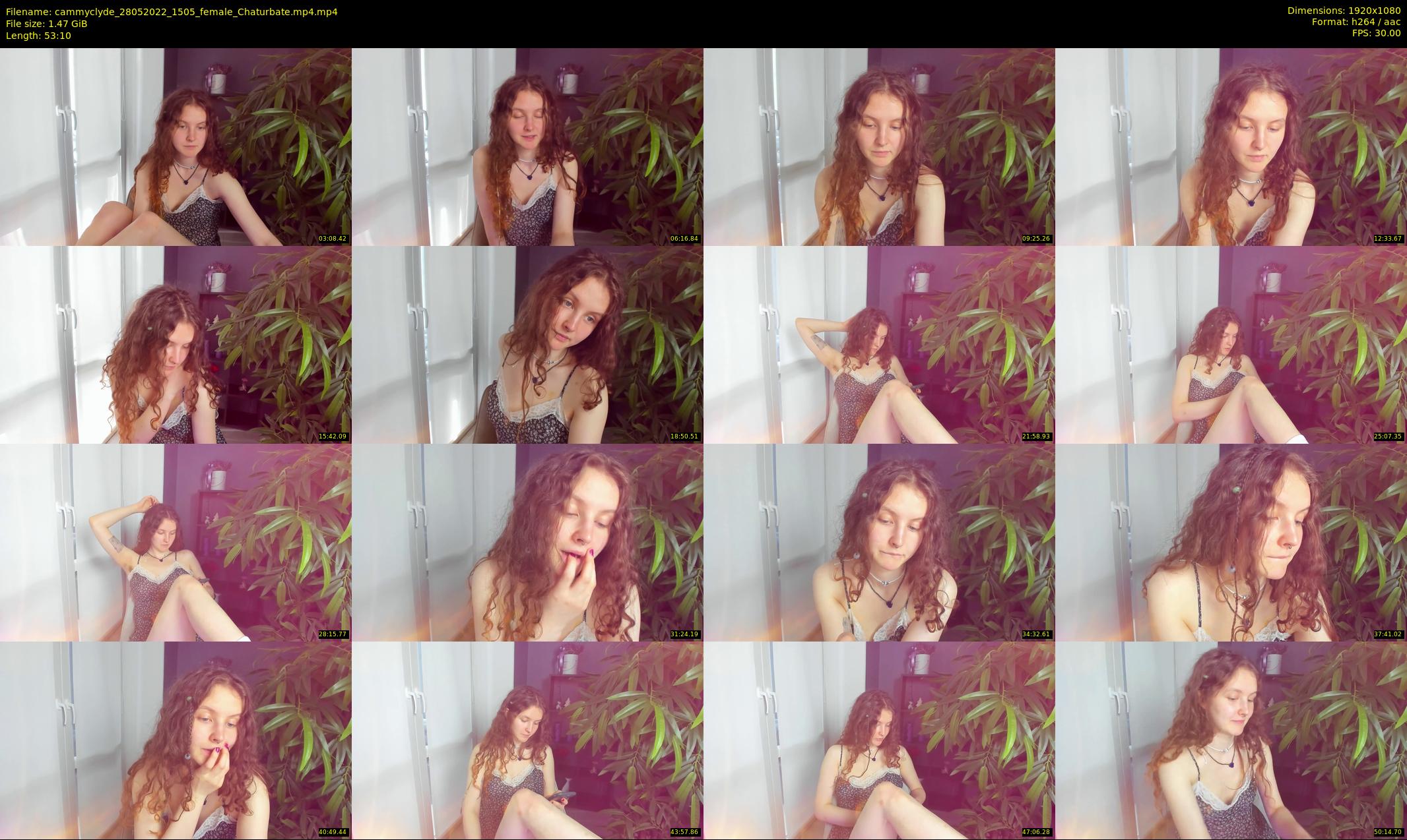 cammyclyde — 54 minute Chaturbate female cam show recording, 1080p, May 28, 2022