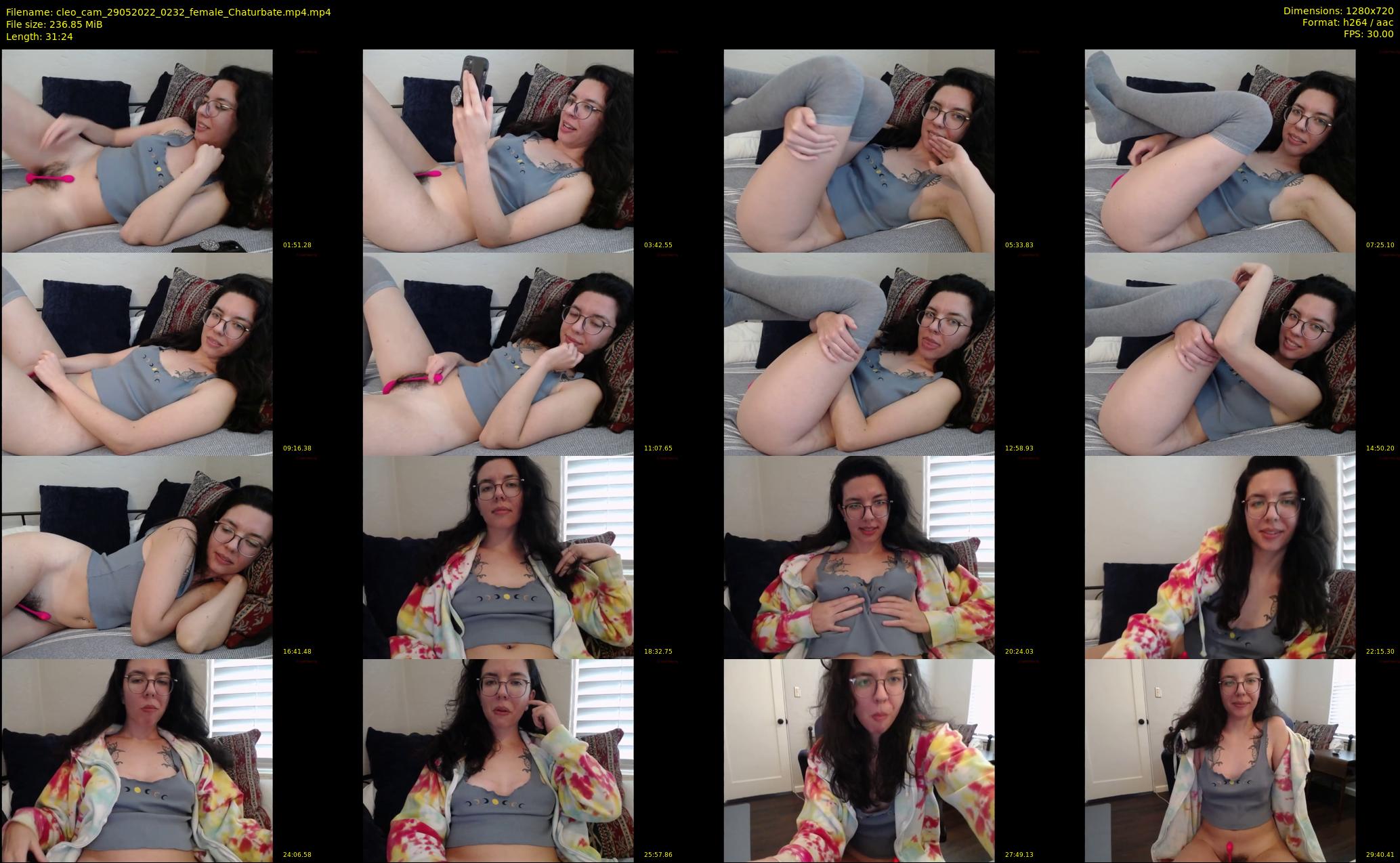 cleo_cam — 32 minute Chaturbate female cam show recording, 720p, May 29, 2022