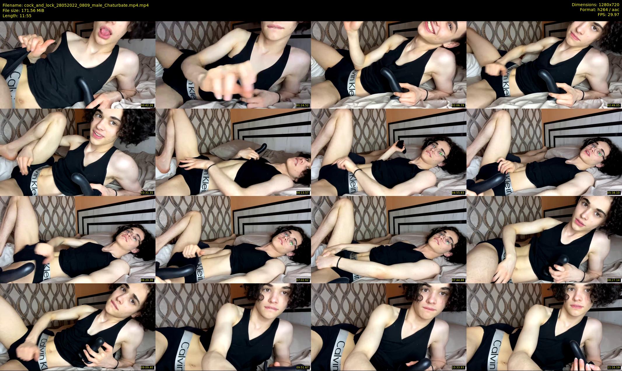 cock_and_lock — 12 minute Chaturbate male cam show recording, 720p, May 28, 2022