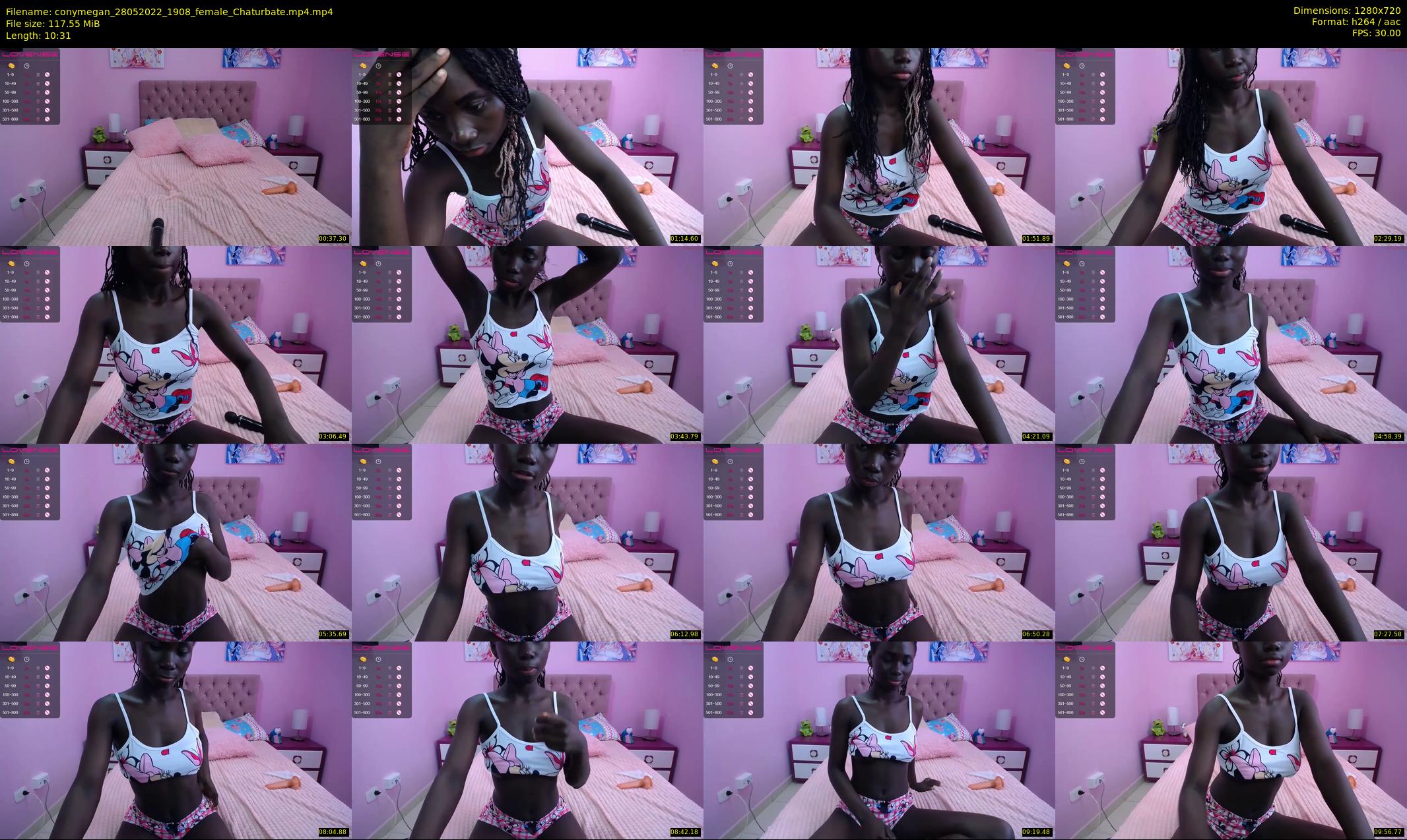 conymegan — 11 minute Chaturbate female cam show recording, 720p, May 28, 2022