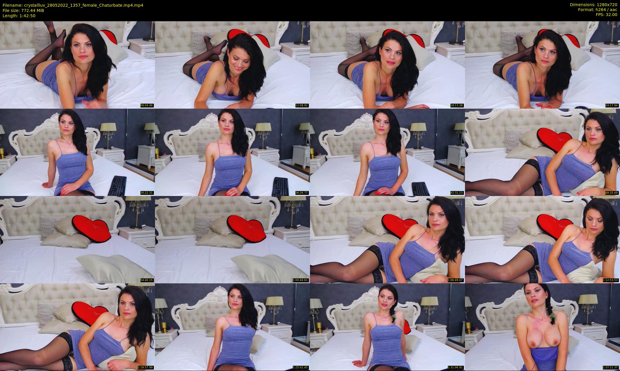 crystallluv — 103 minute Chaturbate female cam show recording, 720p, May 28, 2022