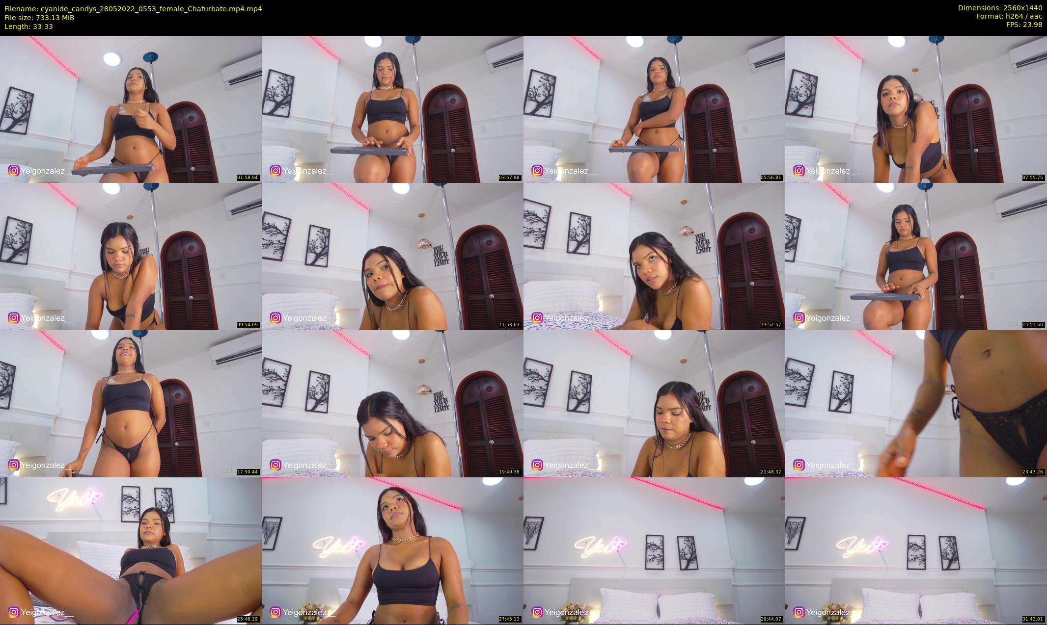 cyanide_candys — 34 minute Chaturbate female cam show recording, 1080p, May 28, 2022